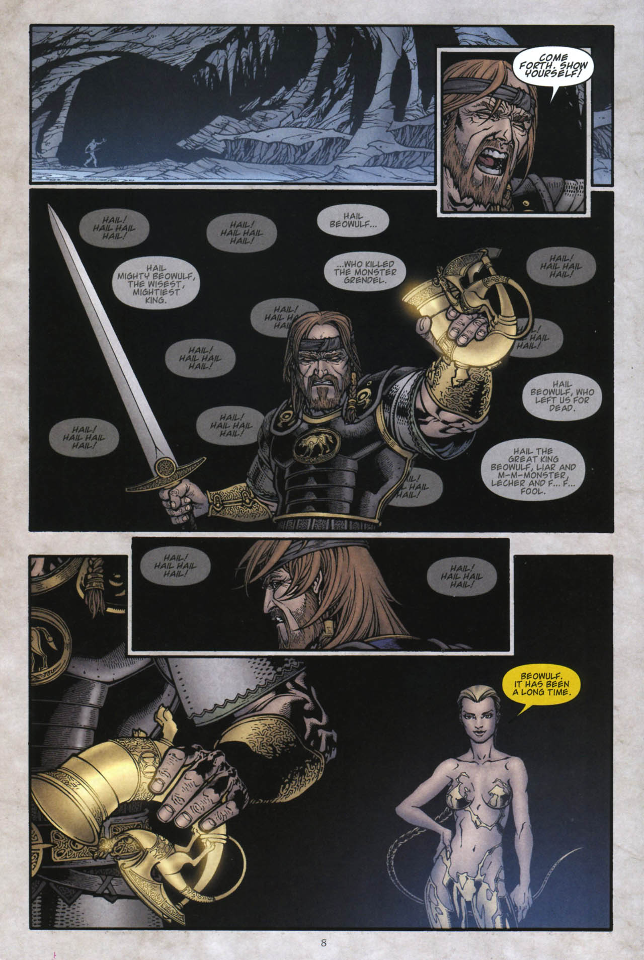 Read online Beowulf (2007) comic -  Issue #4 - 10