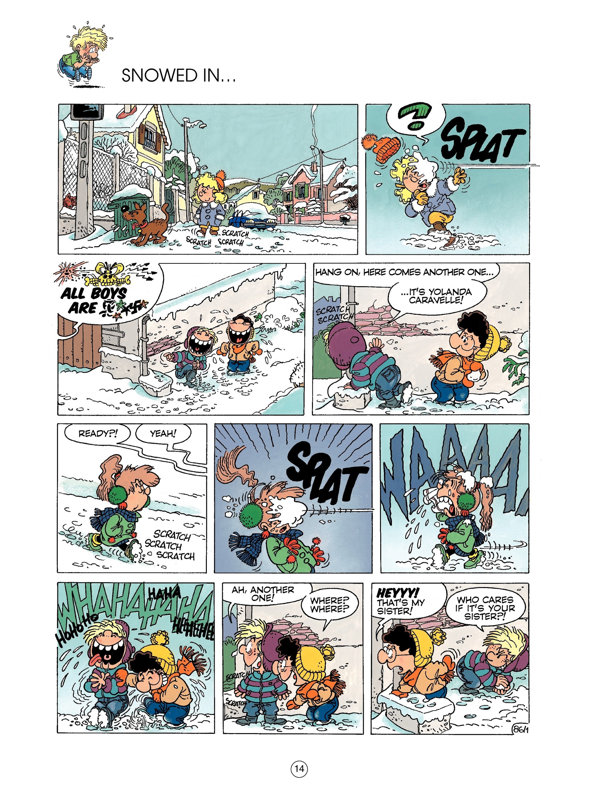 Read online Cedric comic -  Issue #5 - 14
