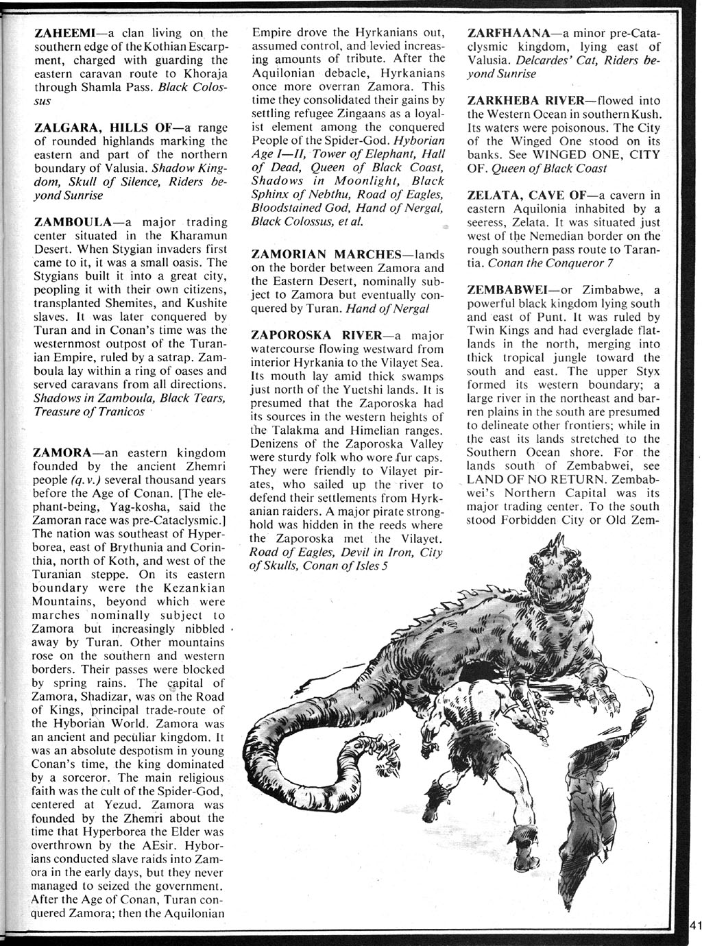 Read online The Savage Sword Of Conan comic -  Issue #42 - 41