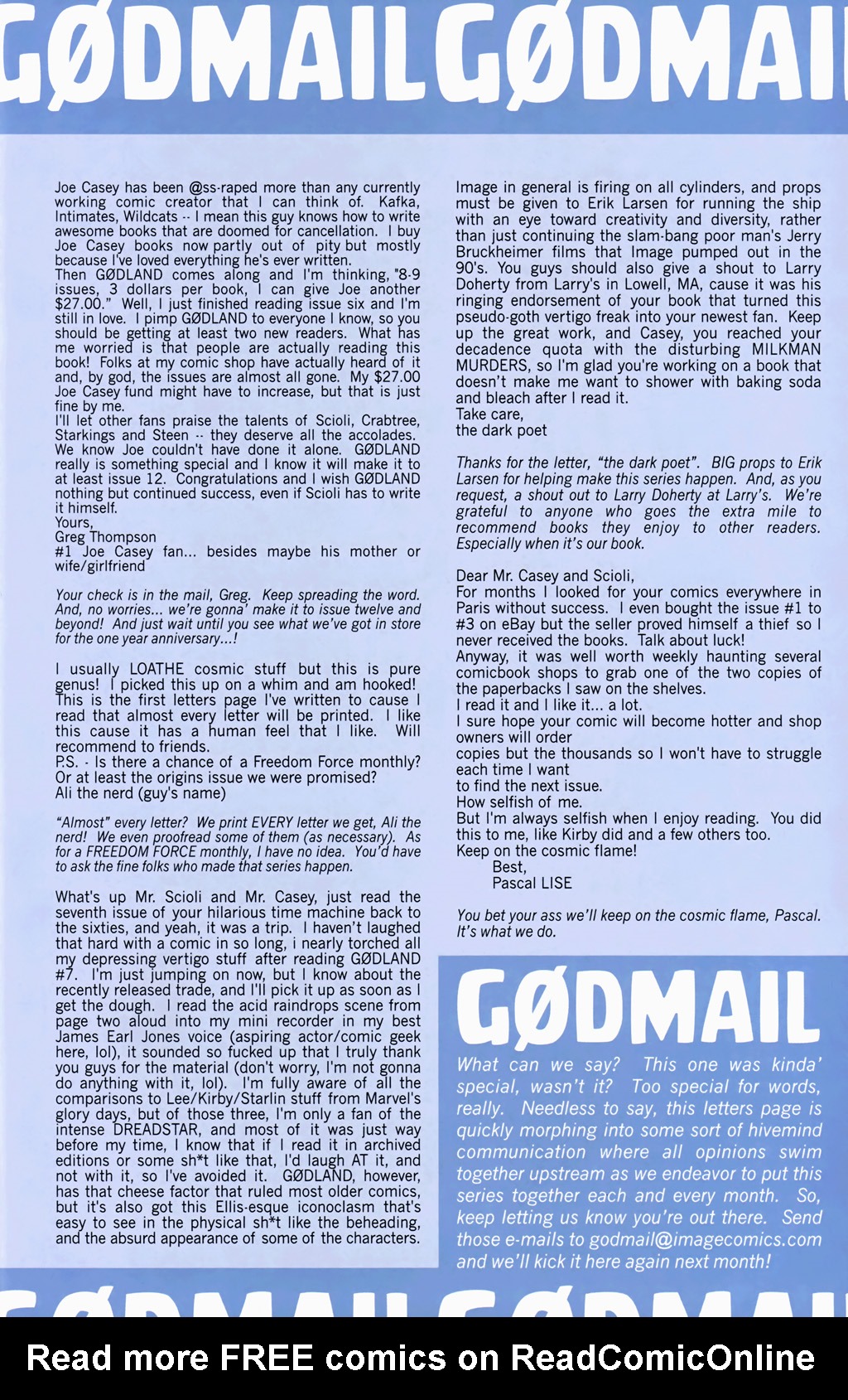 Read online Gødland comic -  Issue #10 - 27