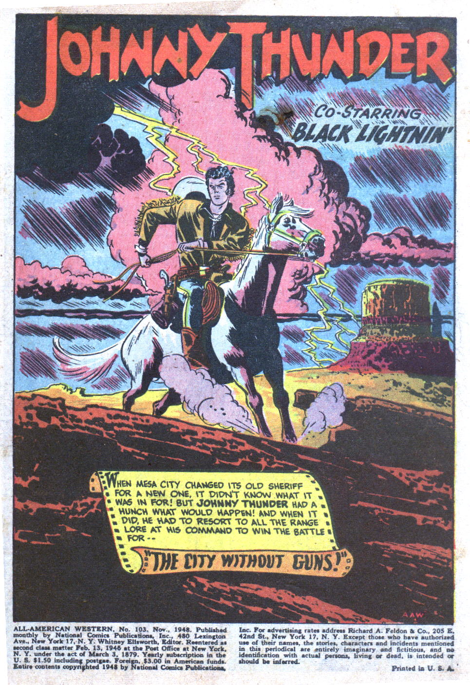 Read online All-American Western comic -  Issue #103 - 3