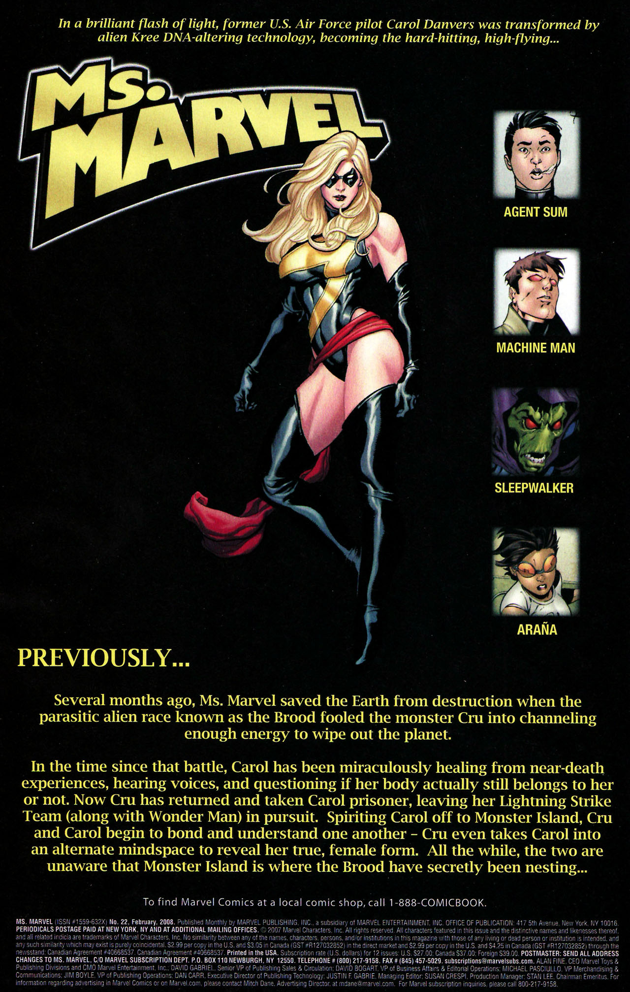 Read online Ms. Marvel (2006) comic -  Issue #22 - 4