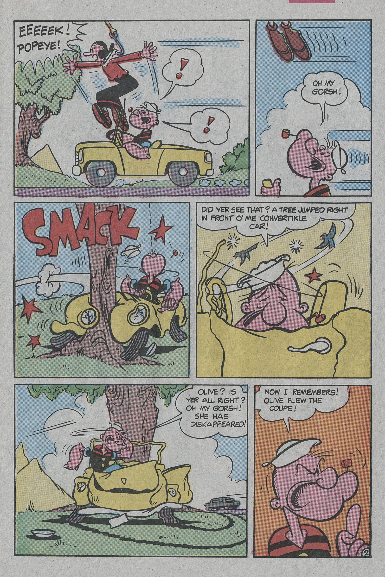 Read online Popeye (1993) comic -  Issue #4 - 5
