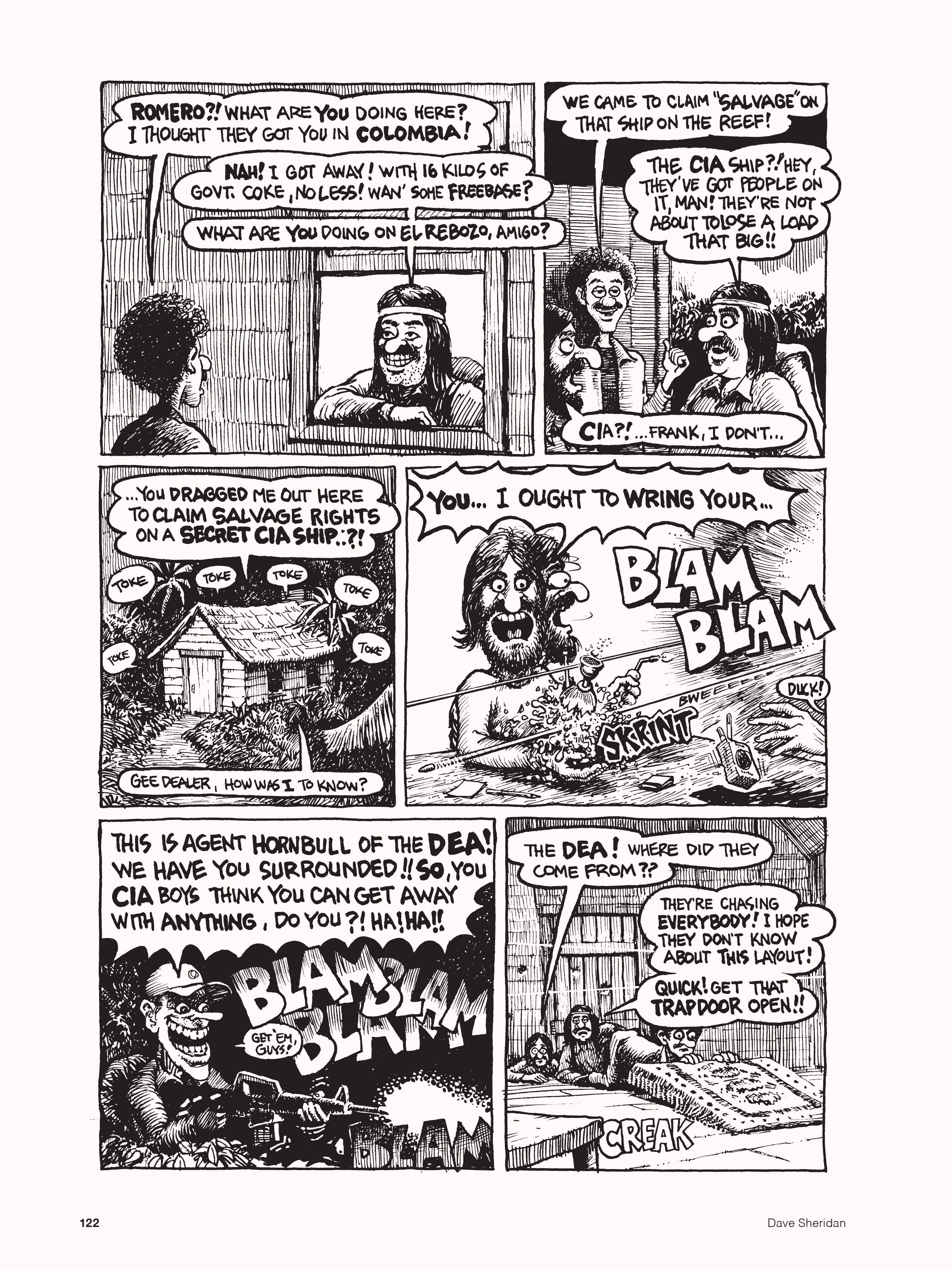 Read online Dave Sheridan: Life with Dealer McDope, the Leather Nun, and the Fabulous Furry Freak Brothers comic -  Issue # TPB (Part 2) - 34