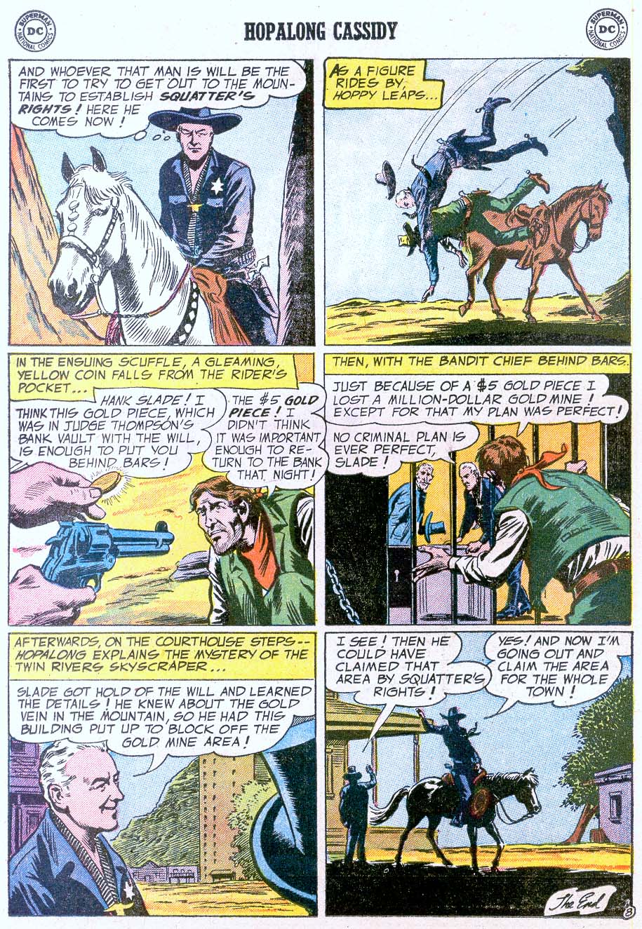 Read online Hopalong Cassidy comic -  Issue #103 - 22