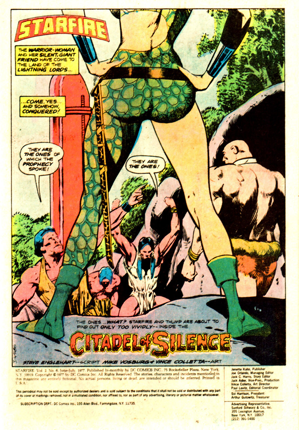 Read online Starfire (1976) comic -  Issue #6 - 3