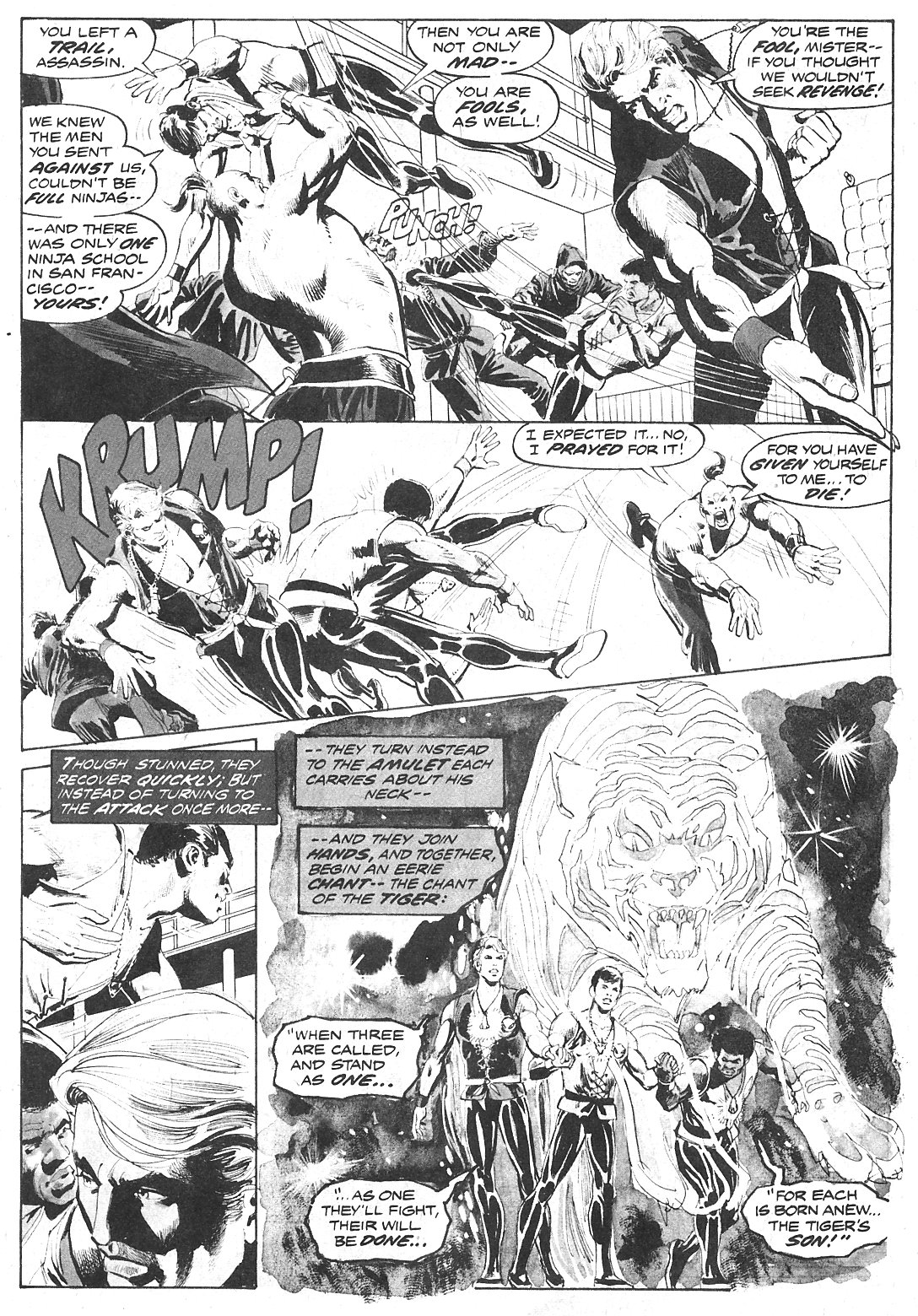 Read online The Deadly Hands of Kung Fu comic -  Issue #1 - 55