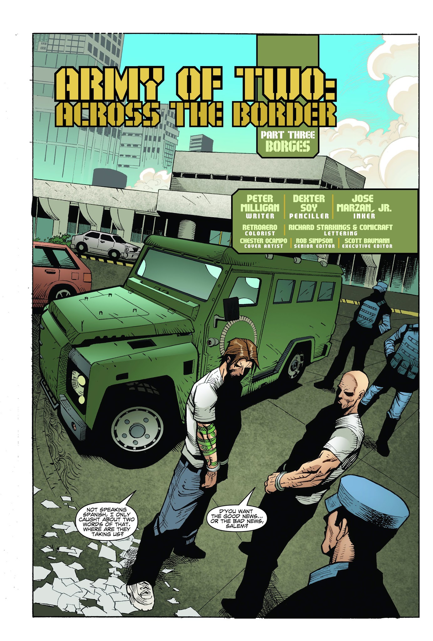 Read online Army of Two comic -  Issue #3 - 4