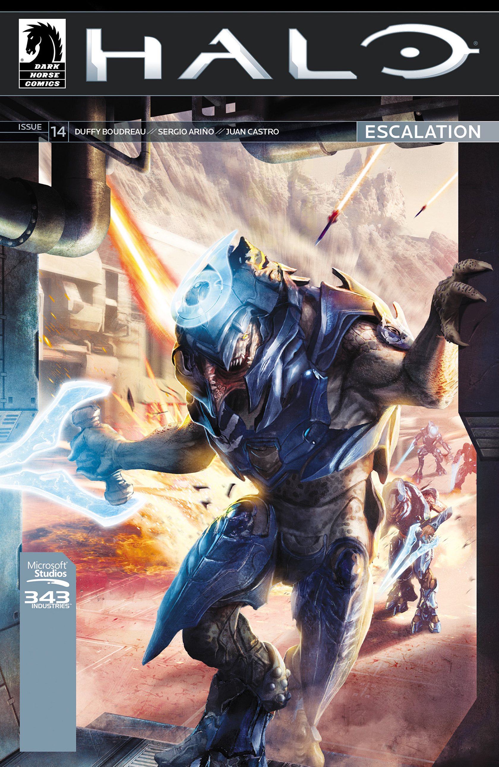 Read online Halo: Escalation comic -  Issue #14 - 1
