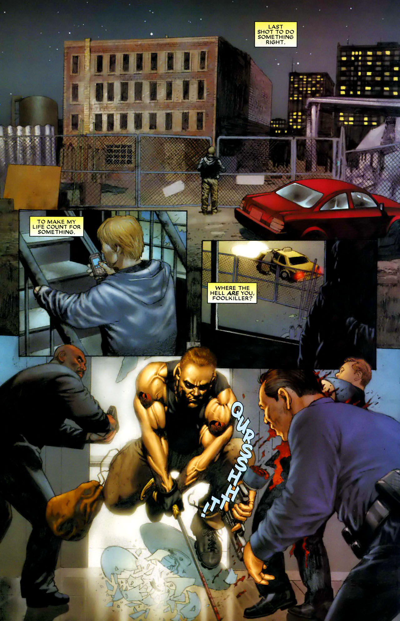 Read online Foolkiller (2007) comic -  Issue #5 - 16