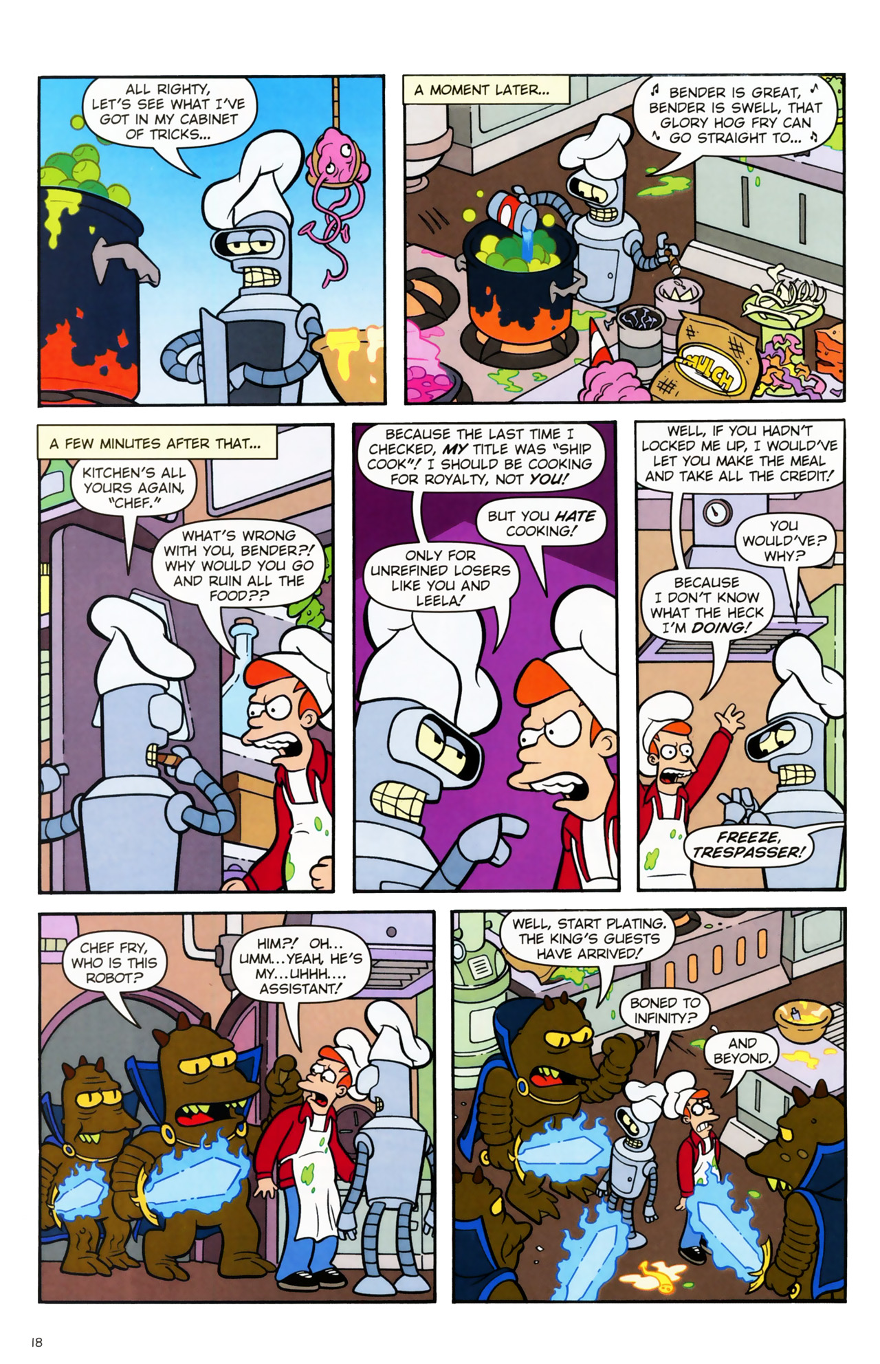 Read online Futurama Comics comic -  Issue #51 - 14
