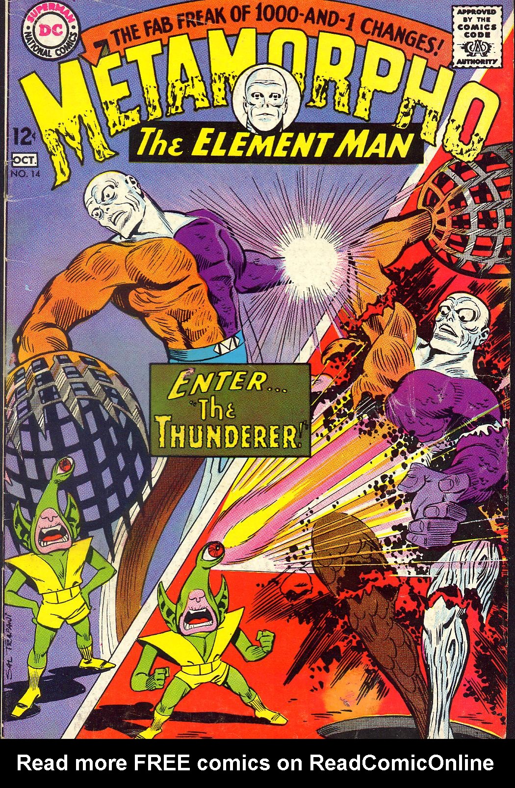 Read online Metamorpho comic -  Issue #14 - 1