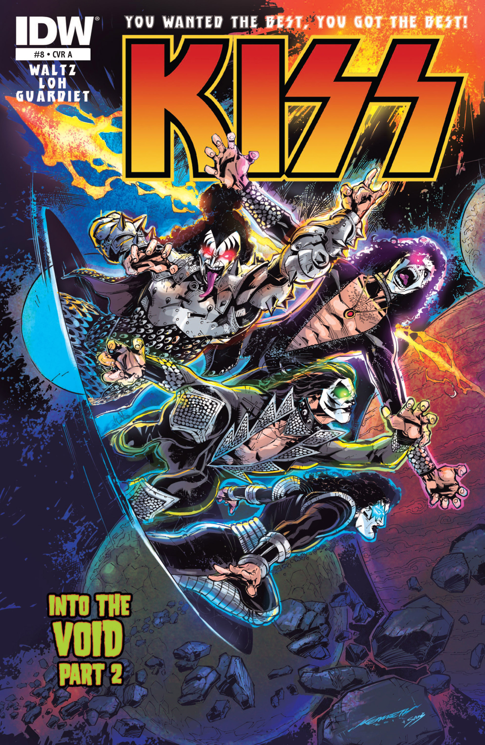 Read online KISS (2012) comic -  Issue #8 - 1