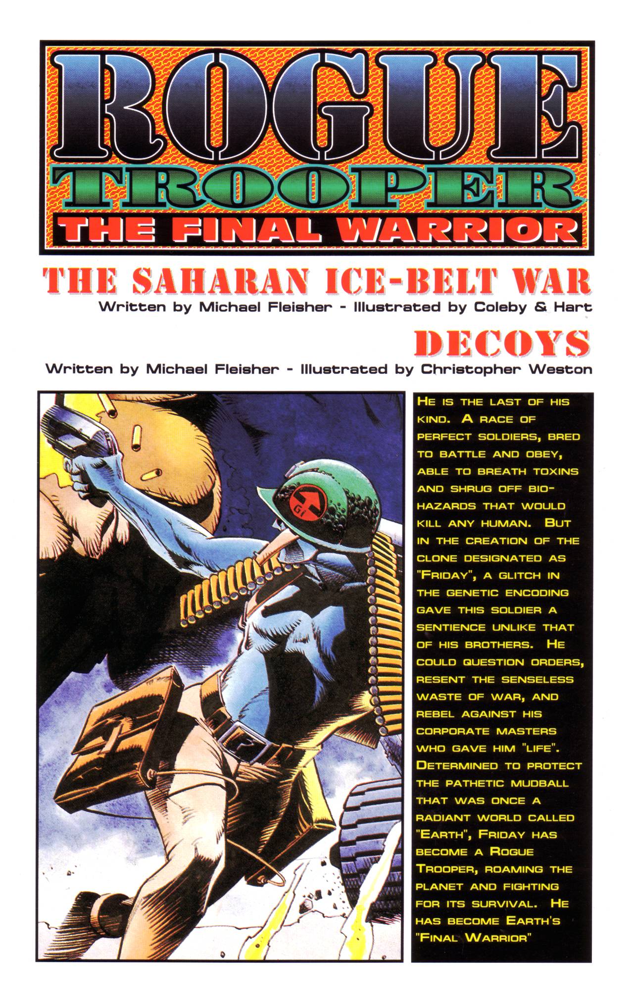 Read online Rogue Trooper:  The Final Warrior comic -  Issue #5 - 2