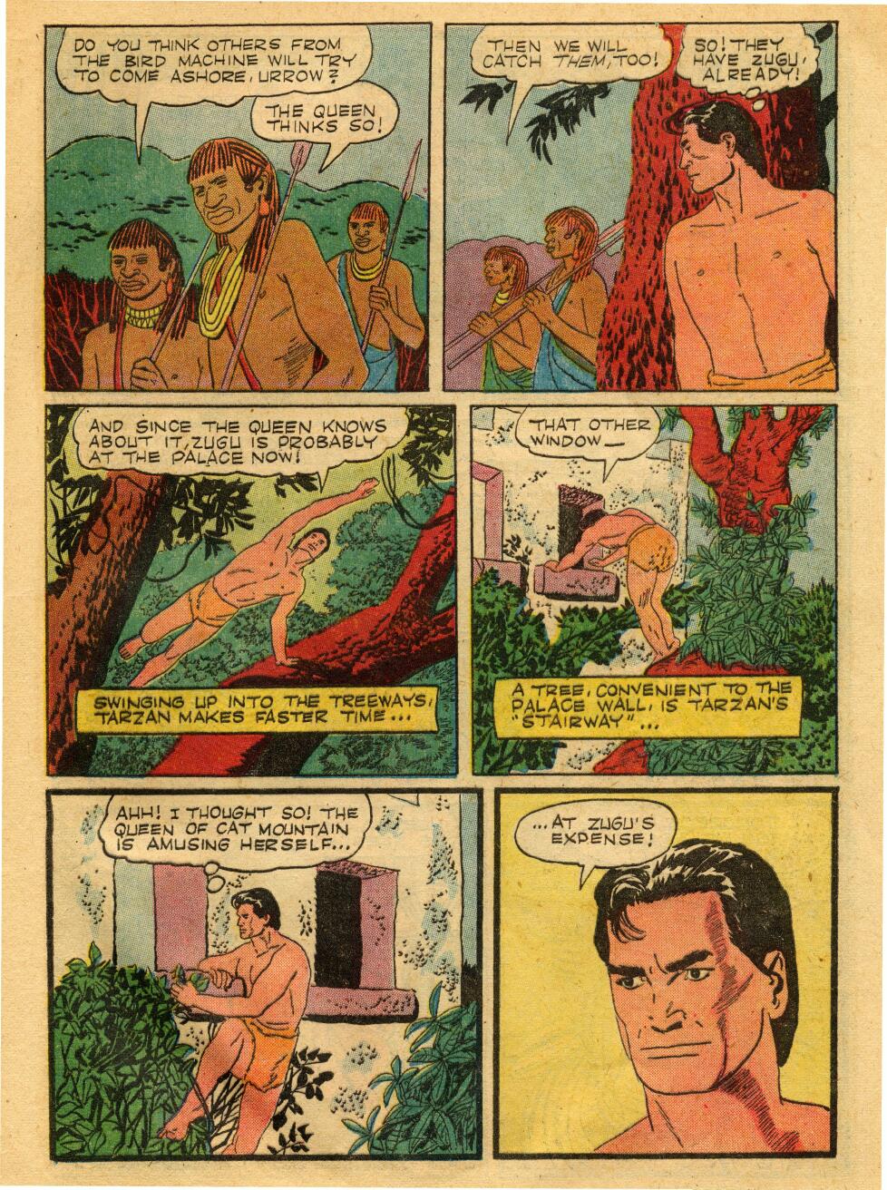 Read online Tarzan (1948) comic -  Issue #68 - 9