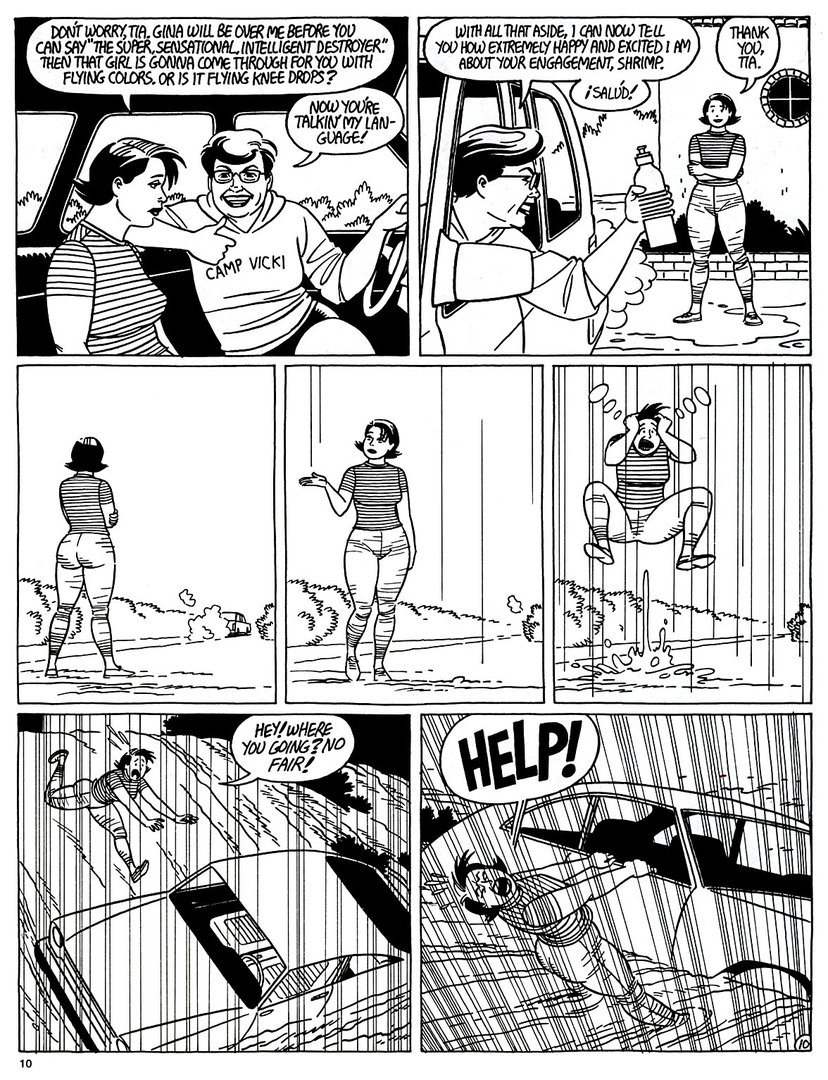 Read online Love and Rockets (1982) comic -  Issue #48 - 12