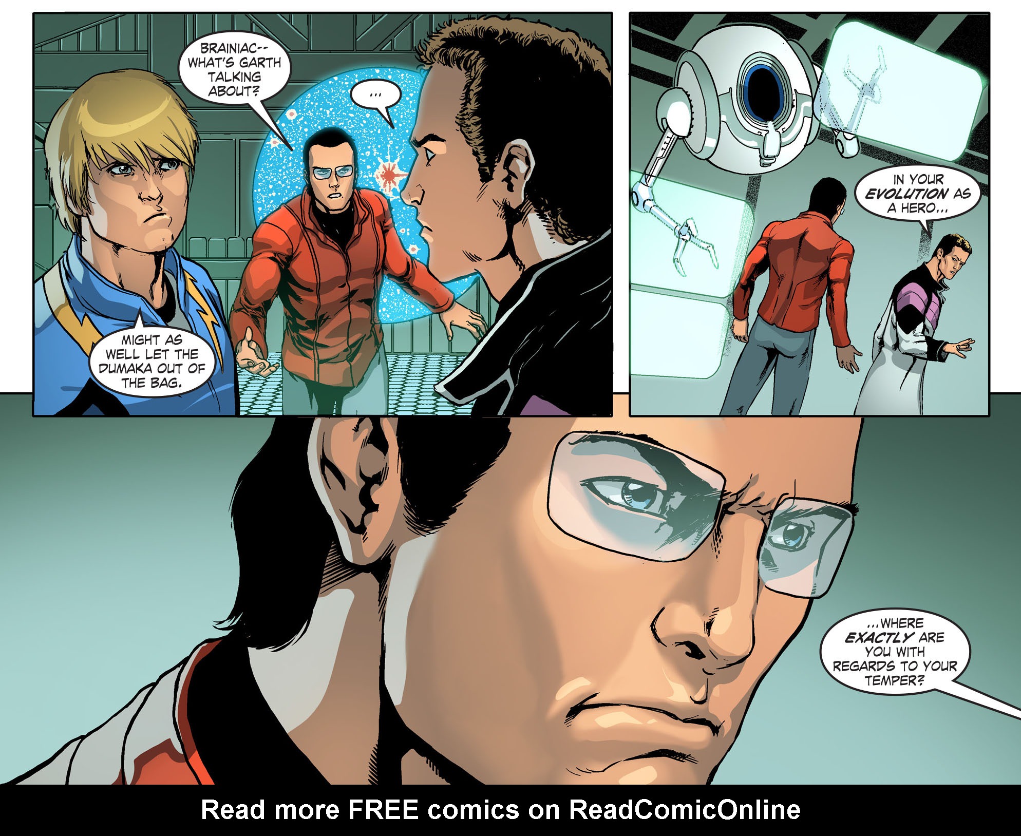 Read online Smallville: Season 11 comic -  Issue #44 - 12