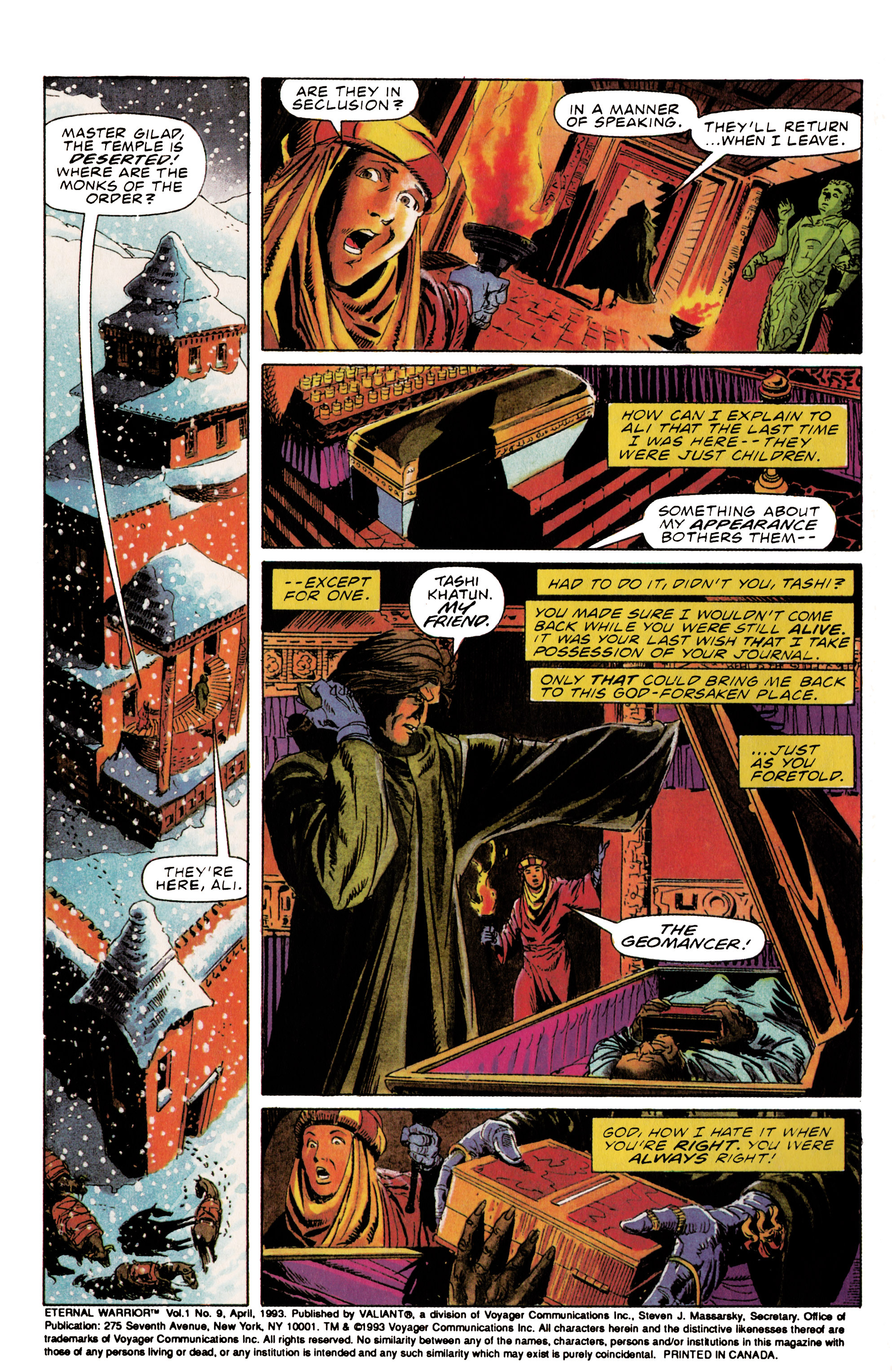Read online Eternal Warrior (1992) comic -  Issue #9 - 3