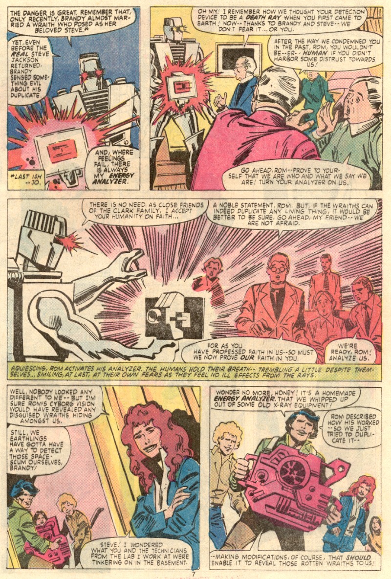 Read online ROM (1979) comic -  Issue #16 - 7