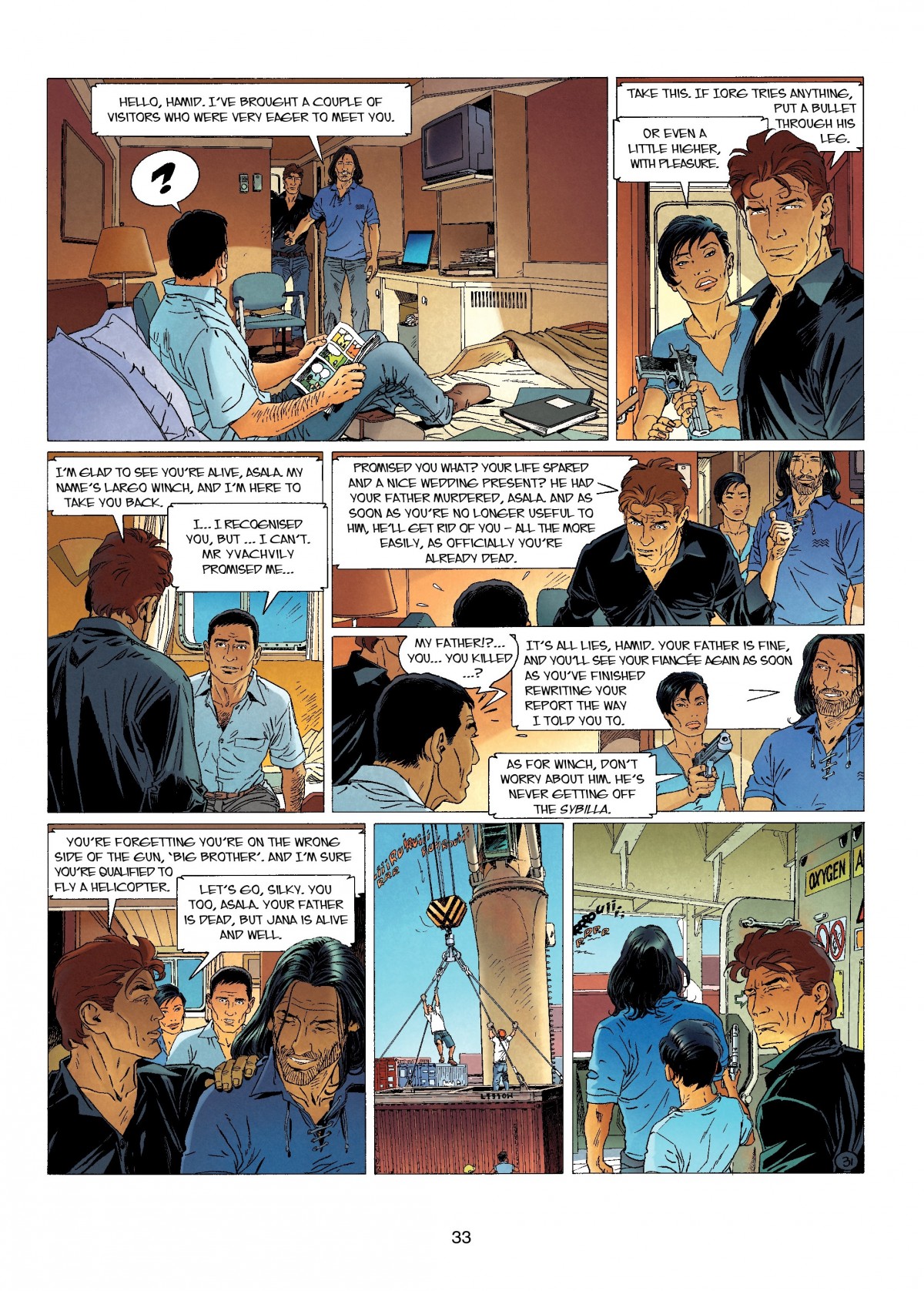 Read online Largo Winch comic -  Issue # TPB 14 - 33