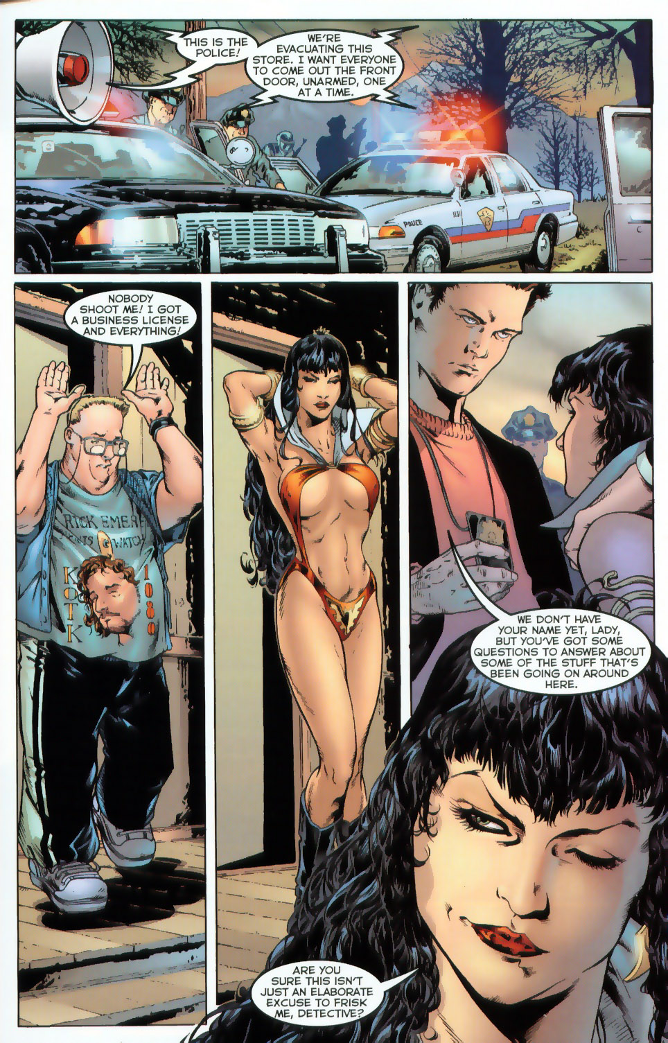 Read online Vampirella (2001) comic -  Issue #16 - 18