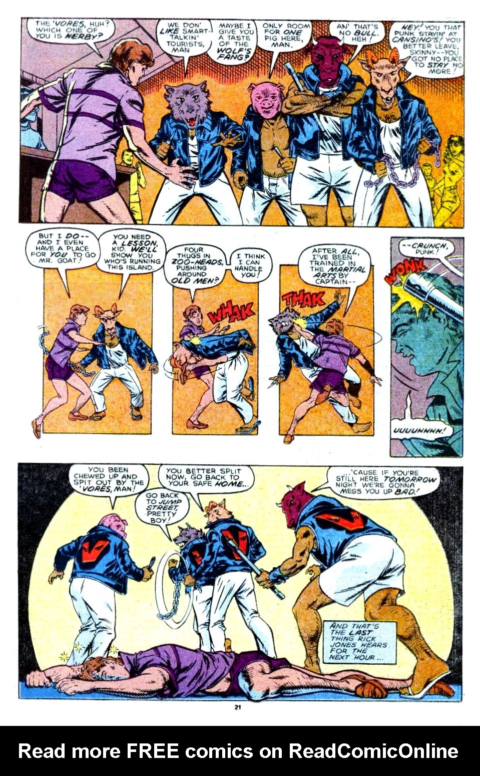 Read online Marvel Comics Presents (1988) comic -  Issue #52 - 23