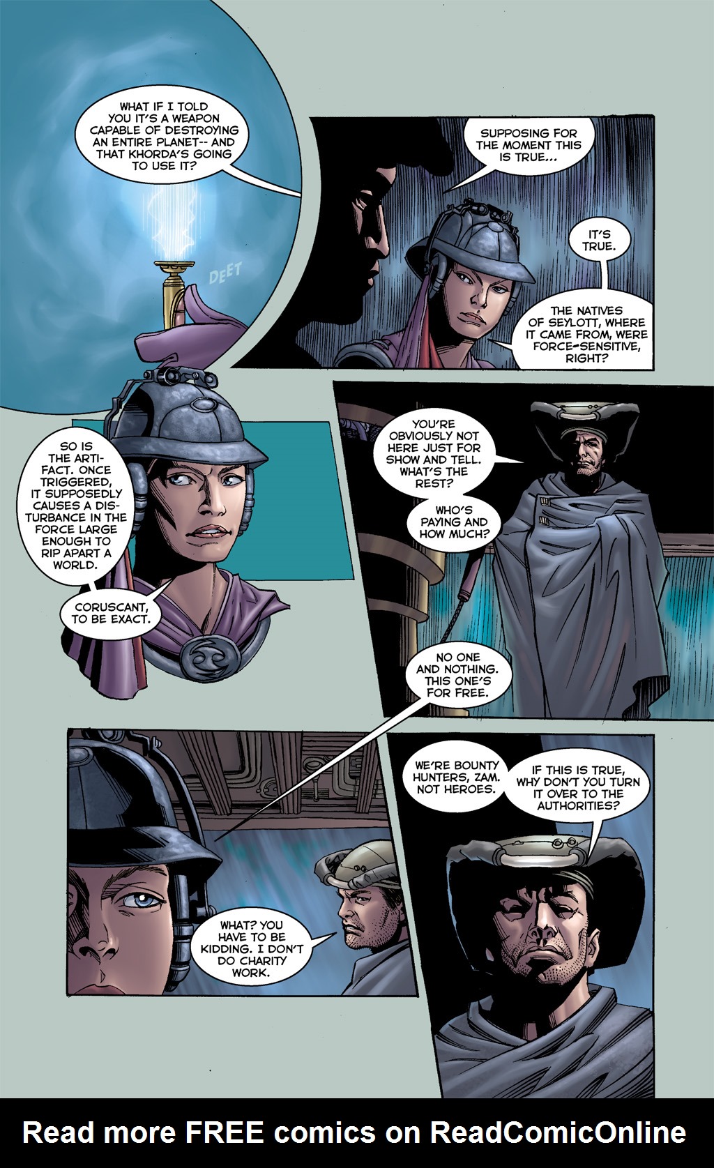 Read online Star Wars: Zam Wesell comic -  Issue # Full - 13