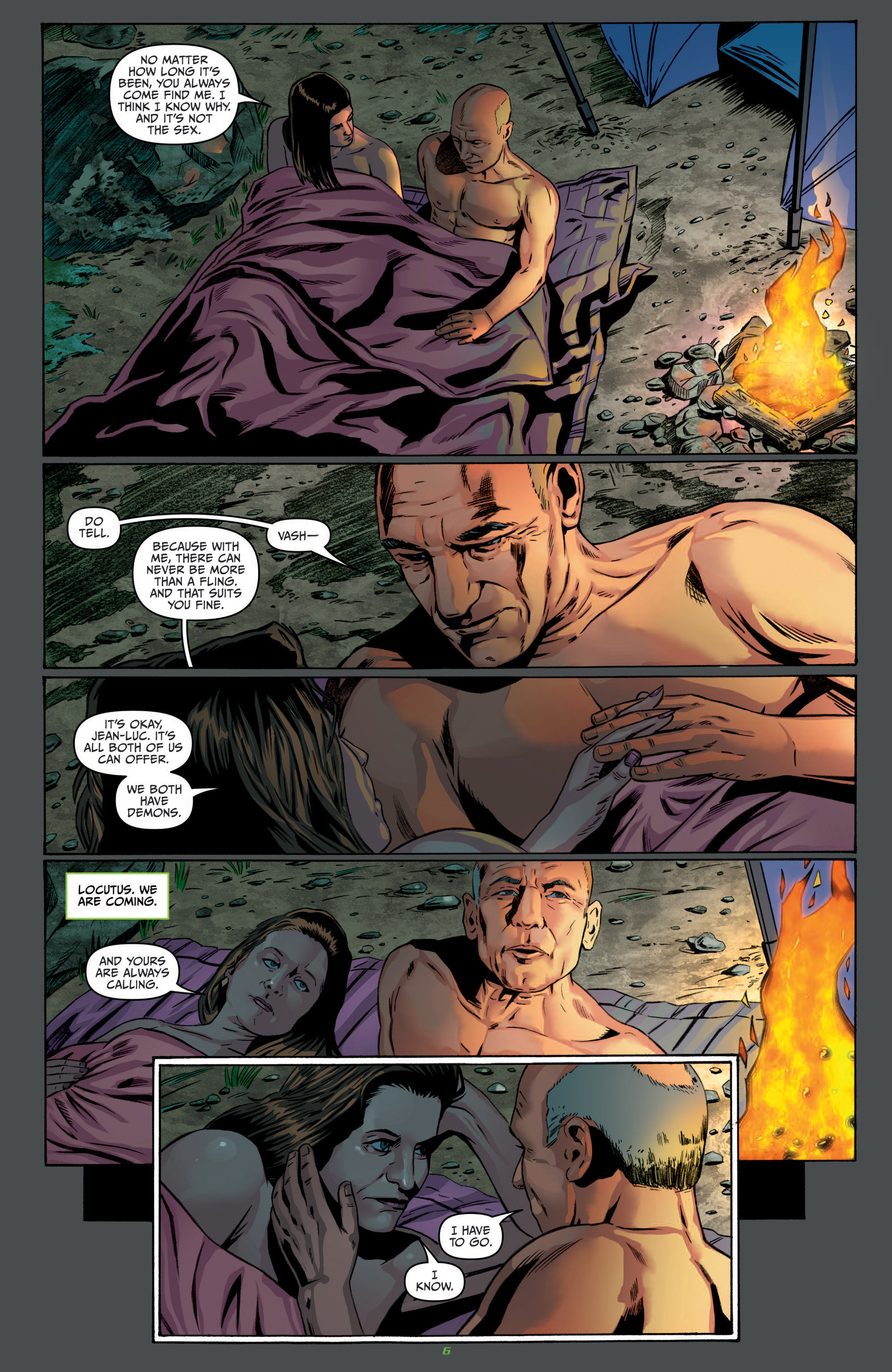 Read online Star Trek: The Next Generation - Hive comic -  Issue #1 - 9