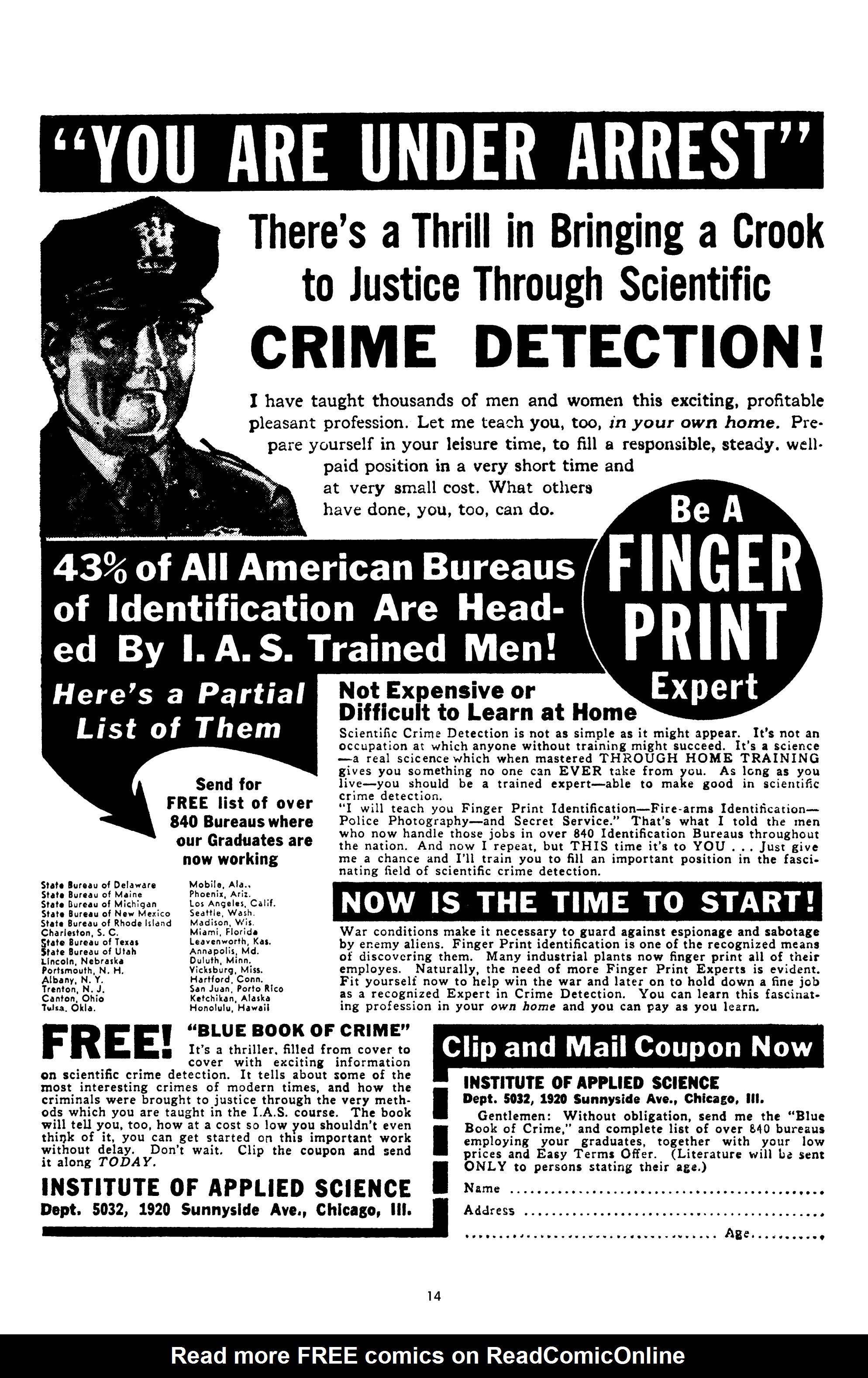 Read online Crime Does Not Pay Archives comic -  Issue # TPB 2 (Part 1) - 14