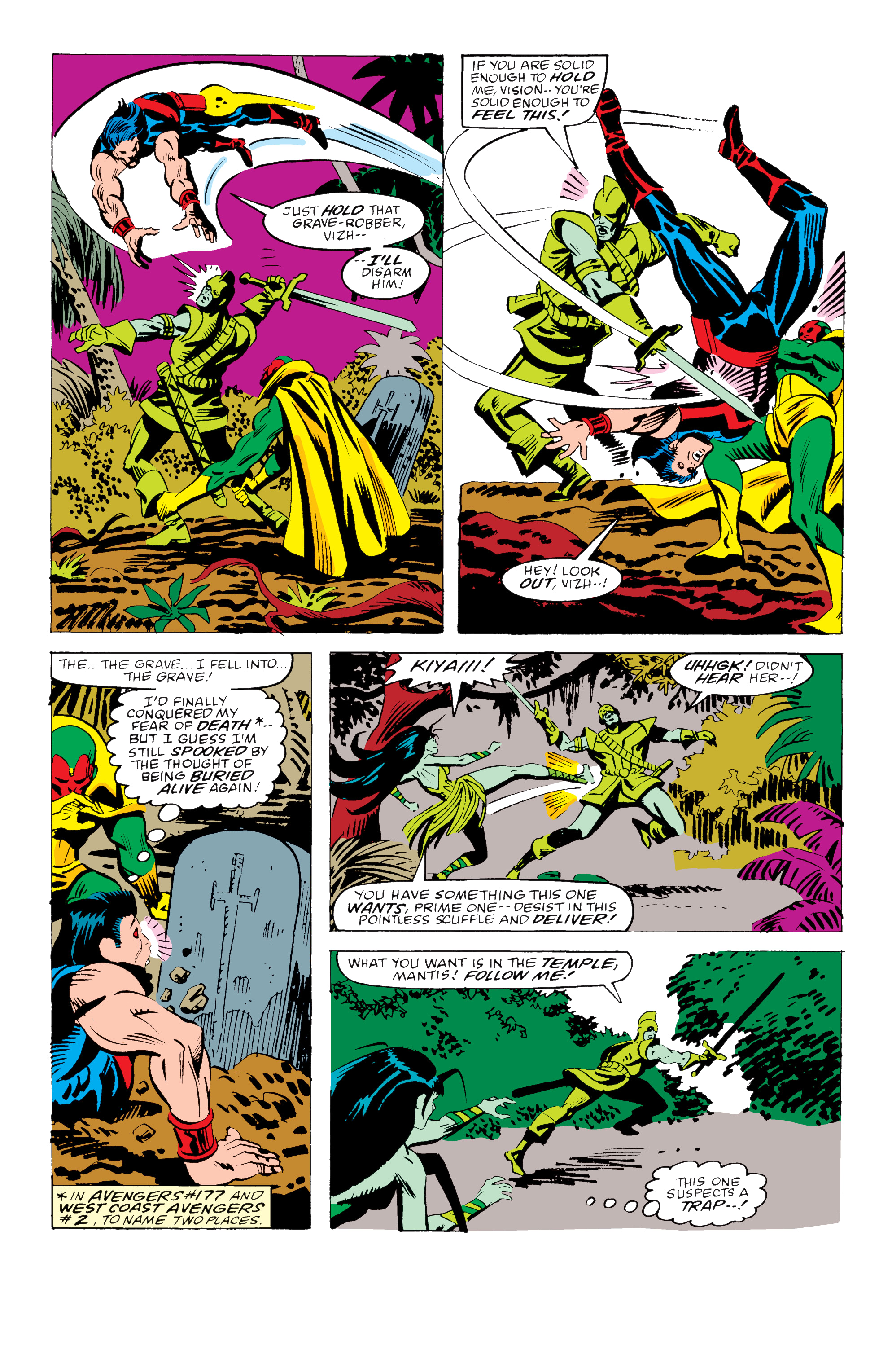 Read online Avengers West Coast Epic Collection: How The West Was Won comic -  Issue #Avengers West Coast Epic Collection Vision Quest (Part 2) - 4