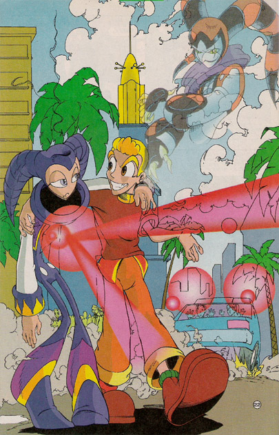 Read online NiGHTS into Dreams... comic -  Issue #4 - 24