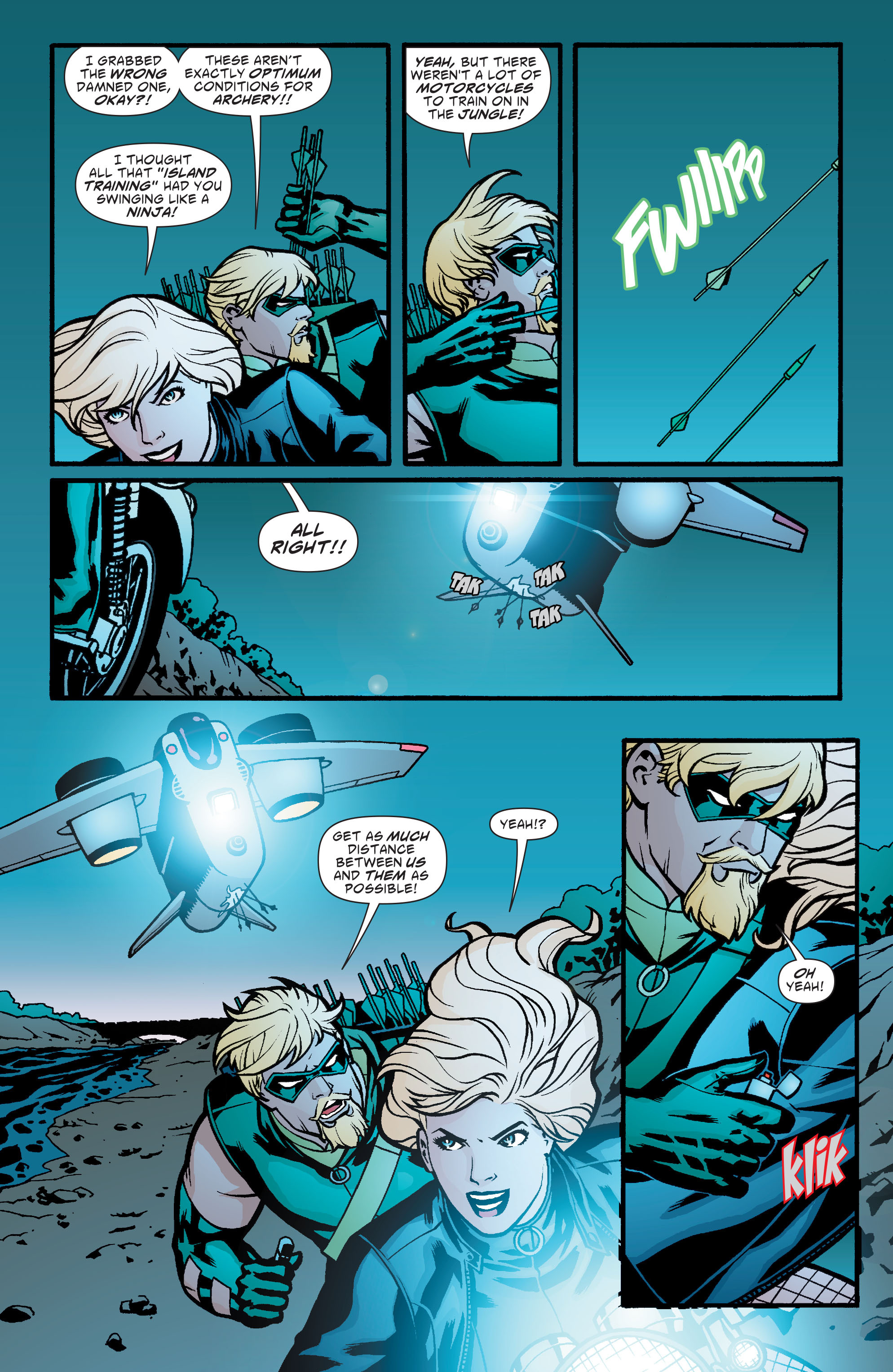 Read online Green Arrow/Black Canary comic -  Issue #6 - 20