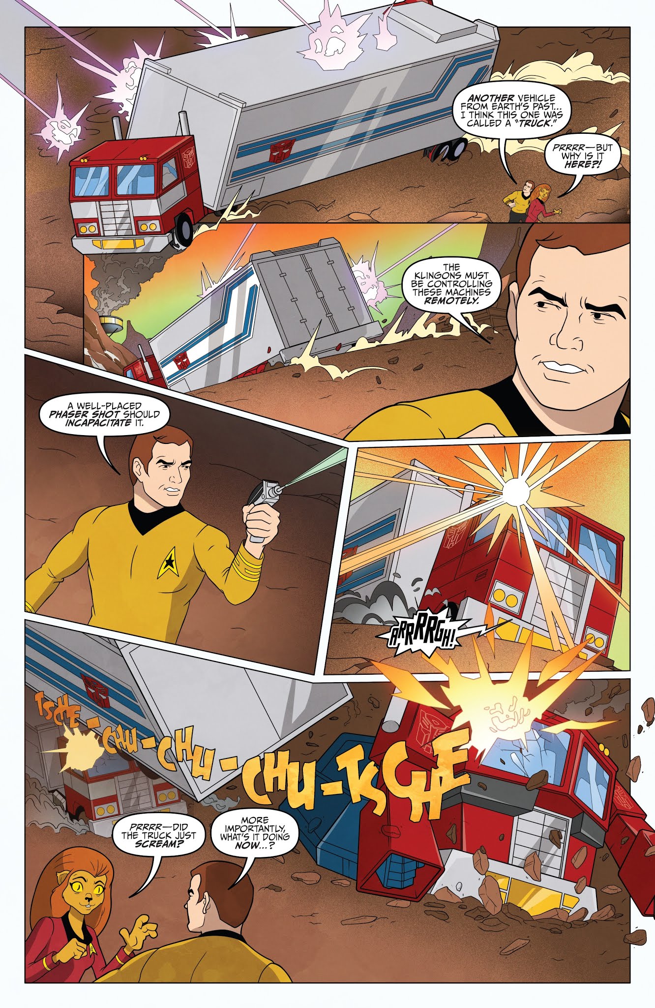 Read online Star Trek vs. Transformers comic -  Issue #1 - 8