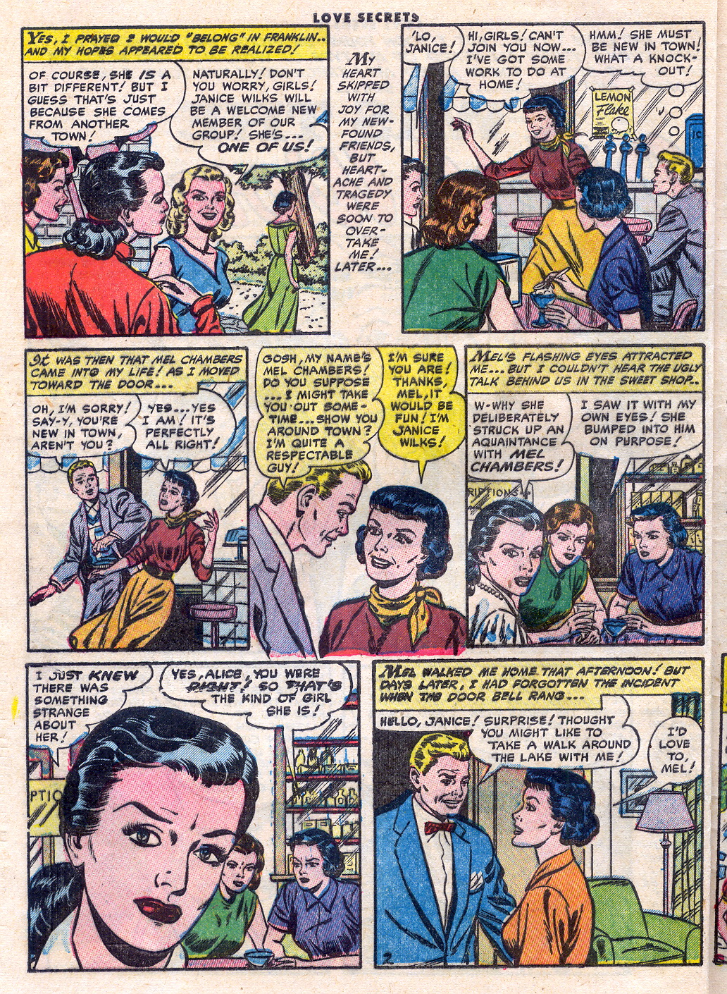 Read online Love Secrets (1953) comic -  Issue #35 - 28