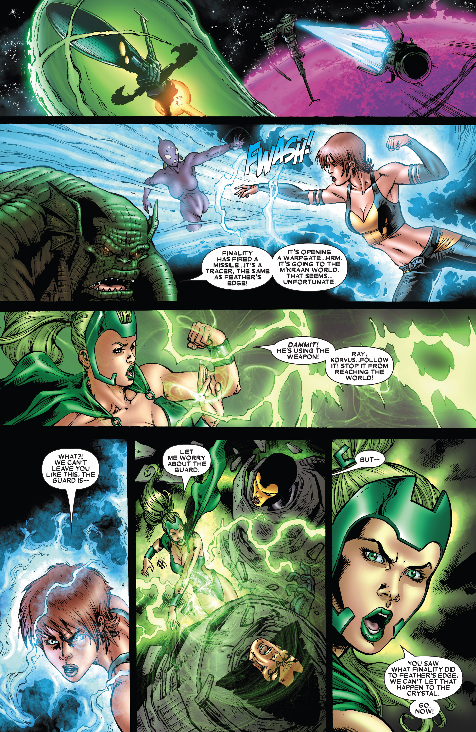Read online X-Men: Emperor Vulcan comic -  Issue #5 - 7