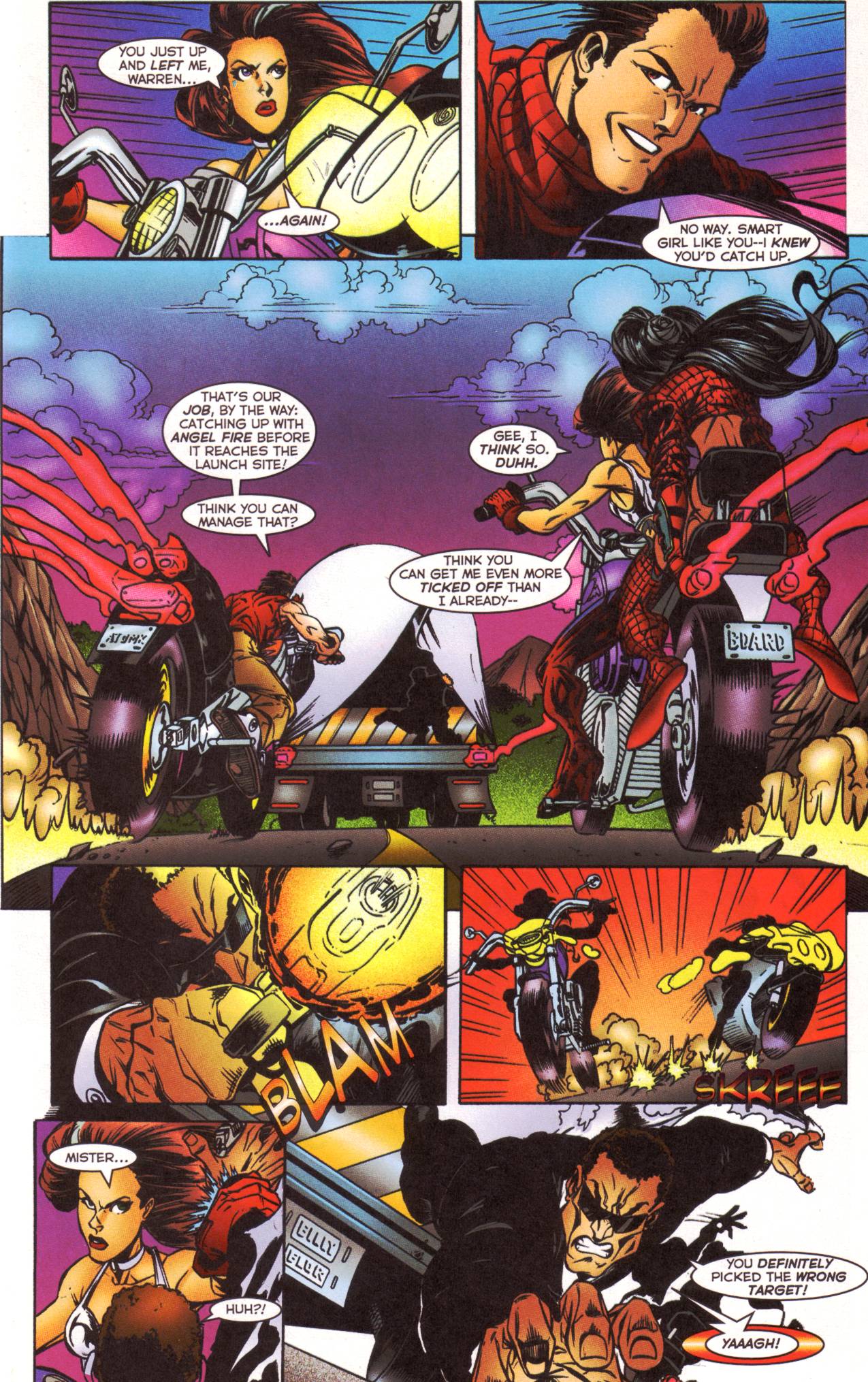 Read online Angel Fire comic -  Issue #2 - 19