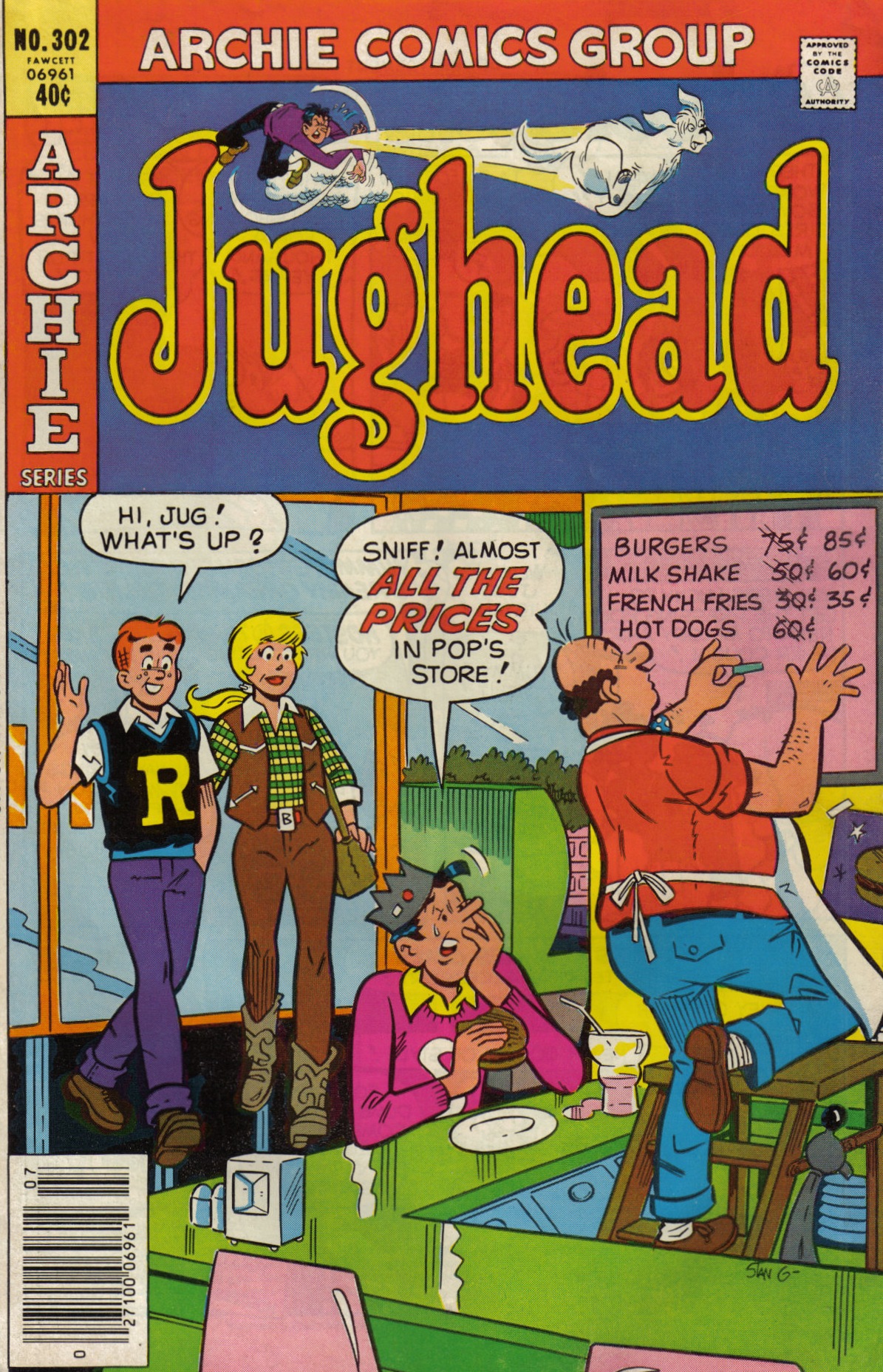Read online Jughead (1965) comic -  Issue #302 - 1