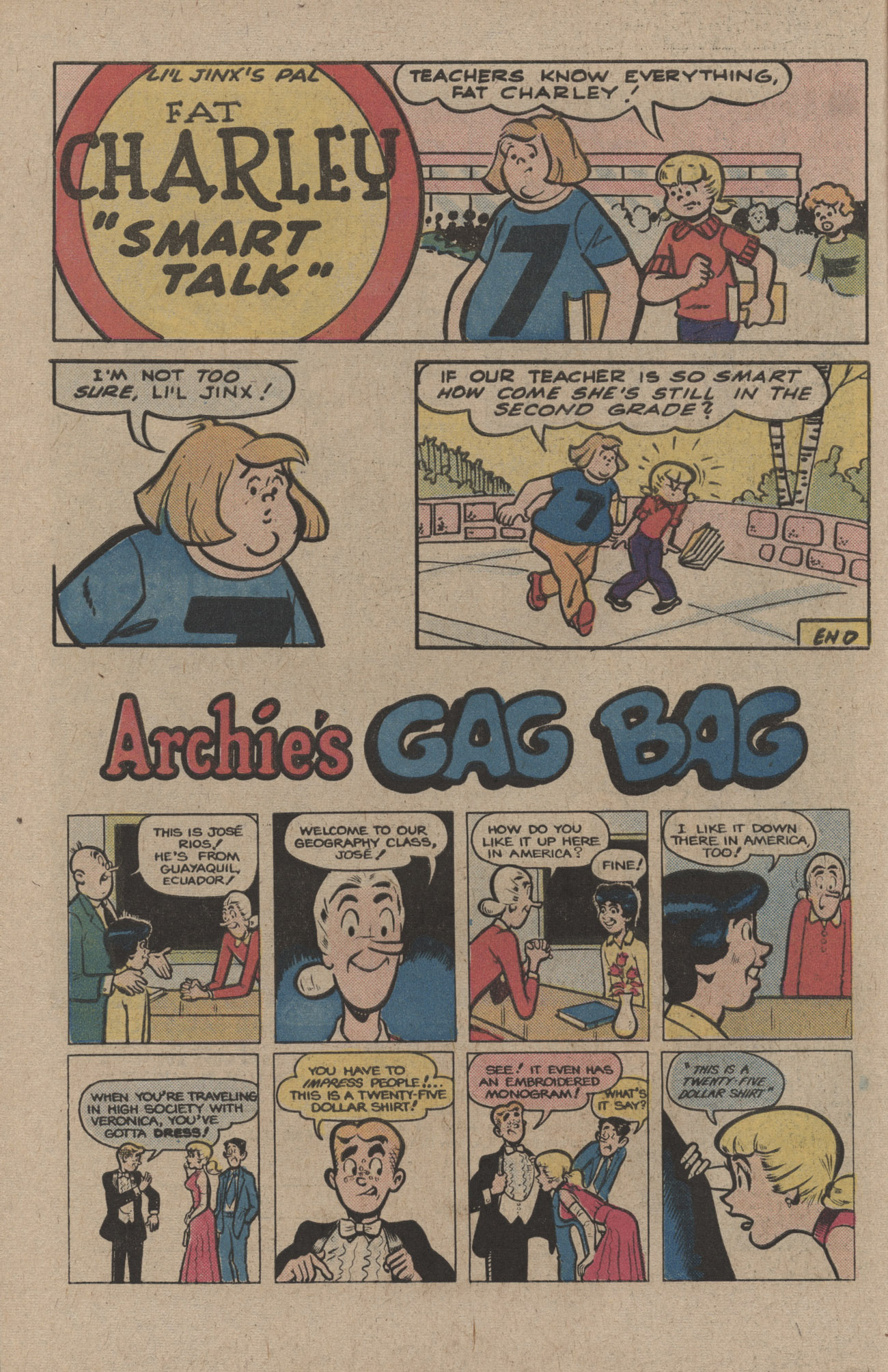 Read online Archie's Joke Book Magazine comic -  Issue #239 - 10