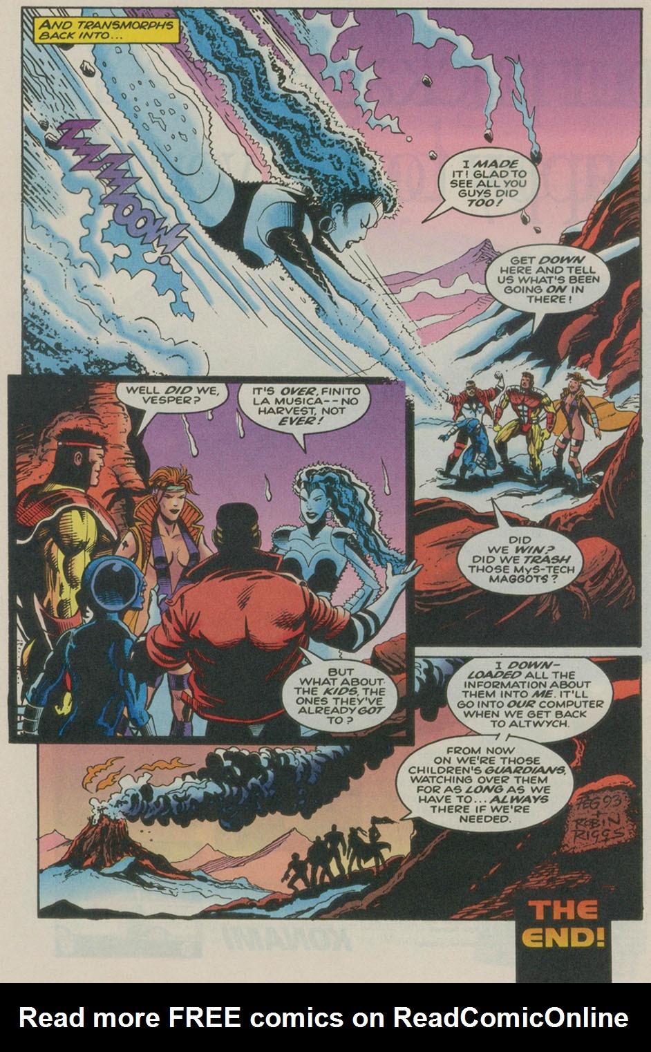 Read online Genetix comic -  Issue #6 - 22