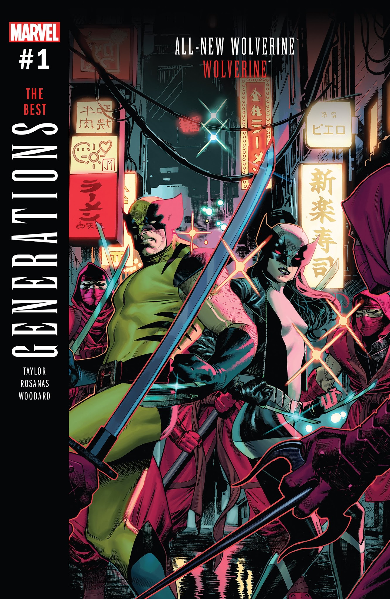 Read online Generations: Wolverine & All-New Wolverine comic -  Issue # Full - 1