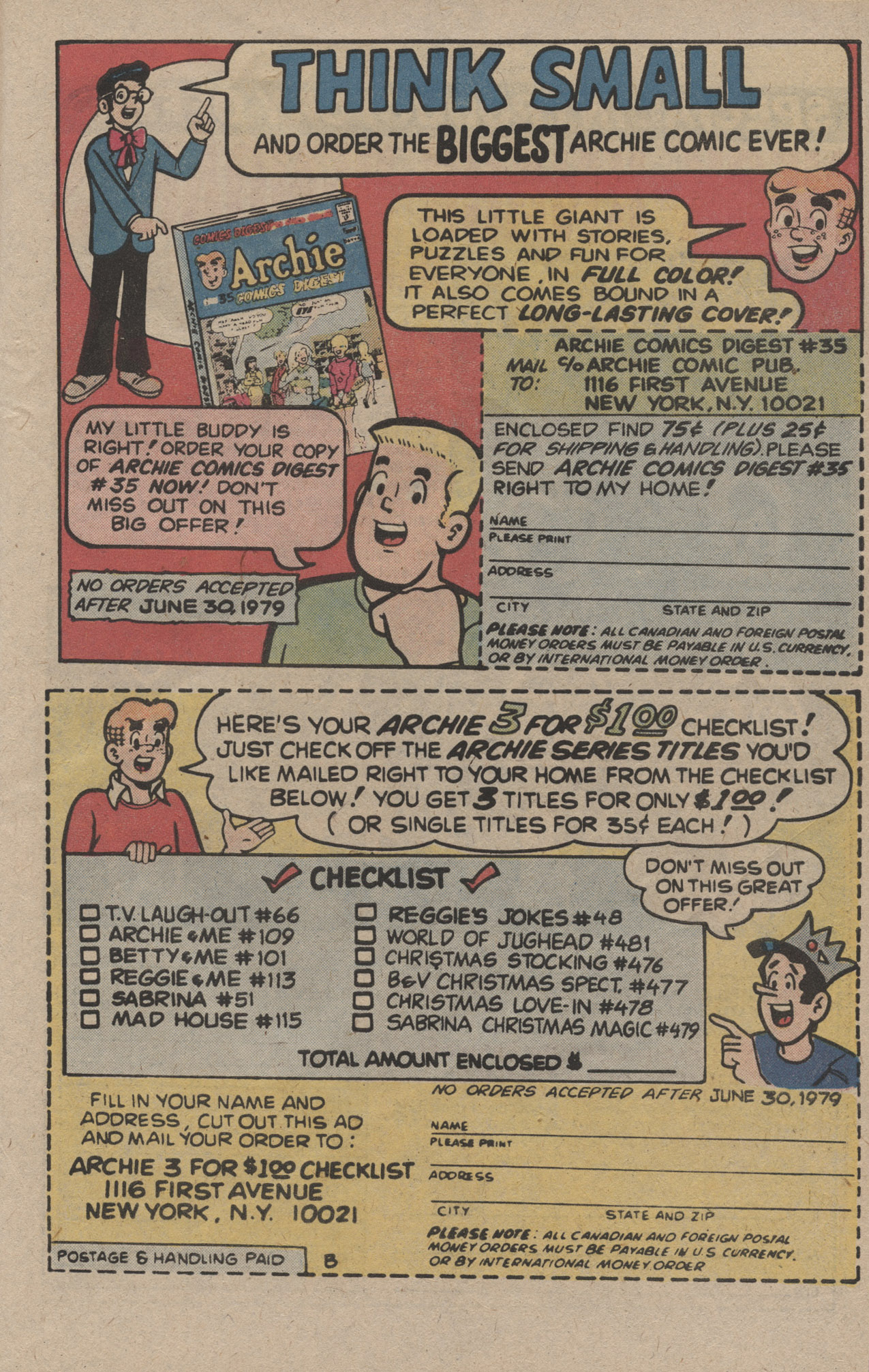 Read online Archie's Joke Book Magazine comic -  Issue #254 - 27