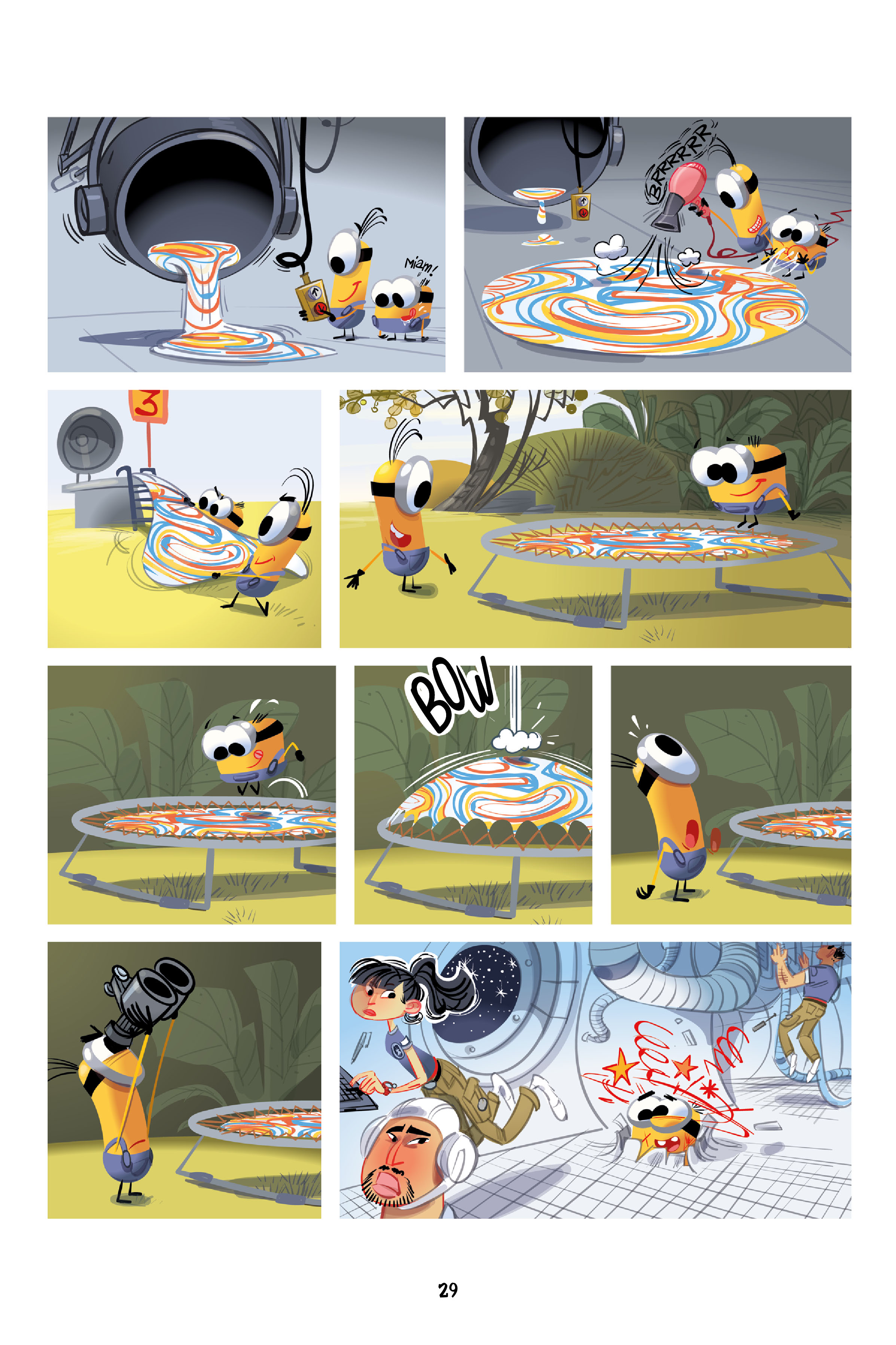 Read online Minions: Super Banana Games! comic -  Issue # Full - 29