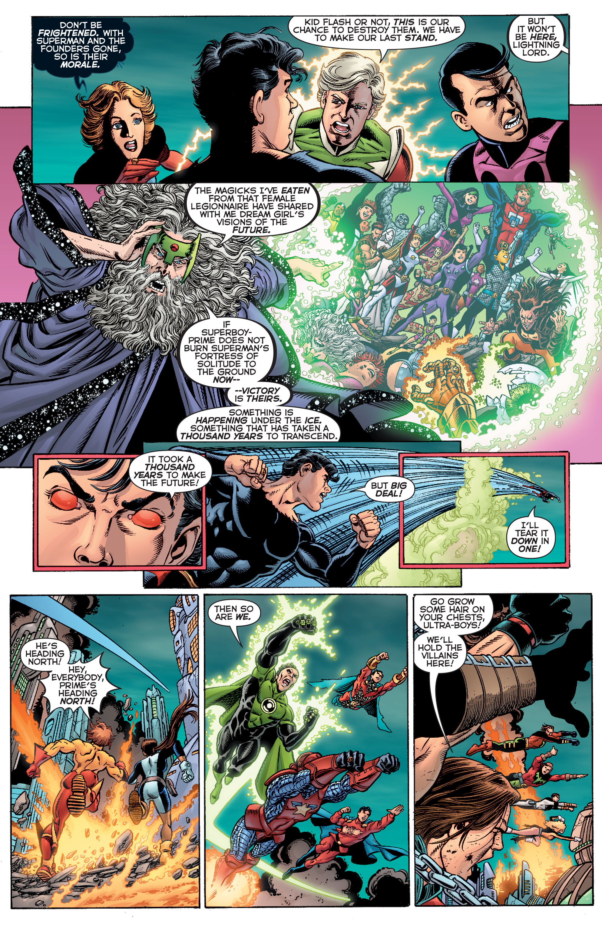 Read online Final Crisis: Legion of Three Worlds comic -  Issue #4 - 18