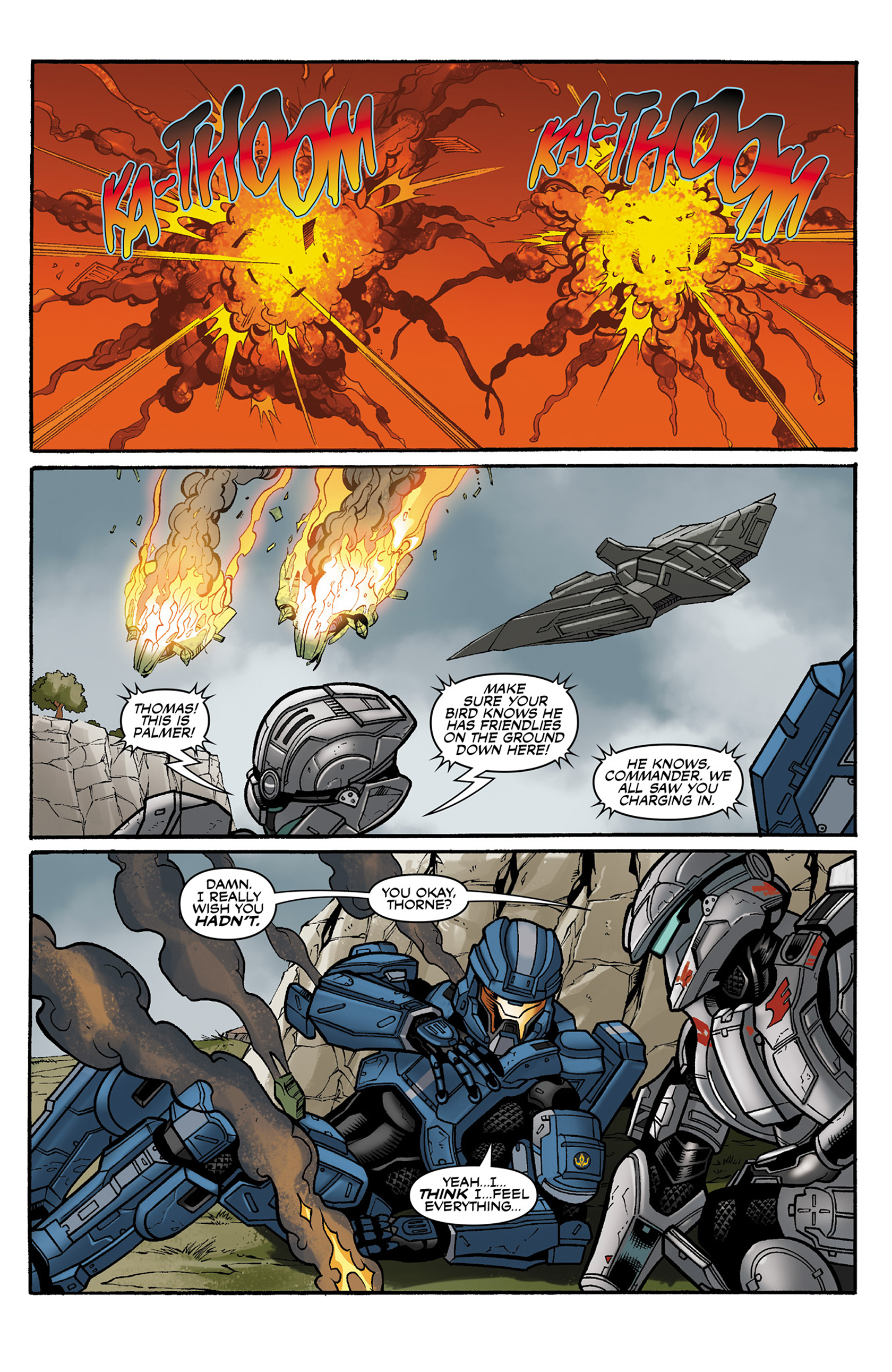 Read online Halo: Escalation comic -  Issue #13 - 12