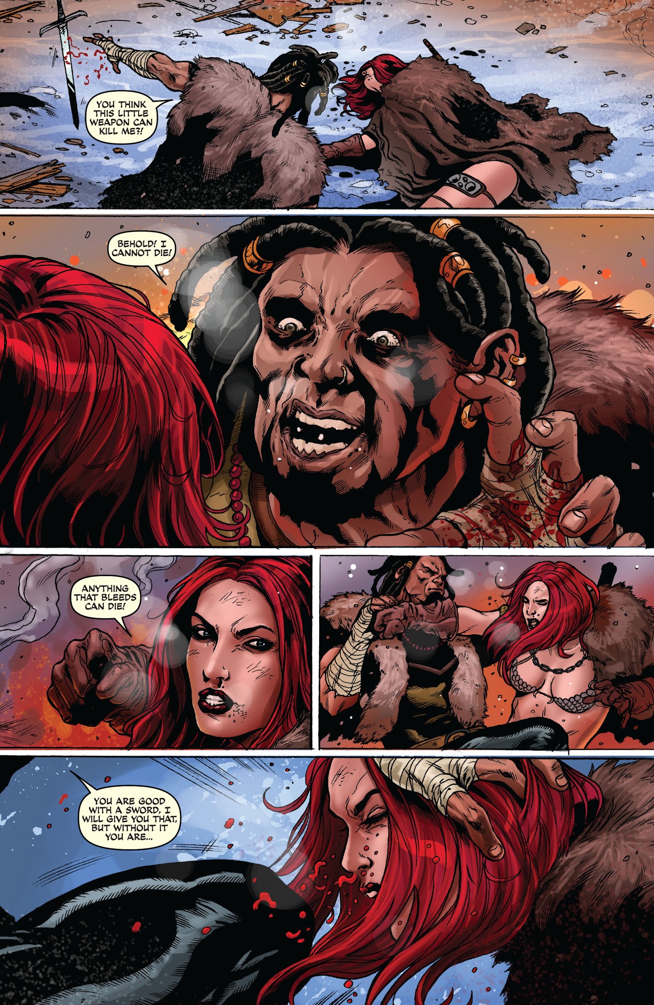 Read online Red Sonja: Revenge of the Gods comic -  Issue #2 - 20