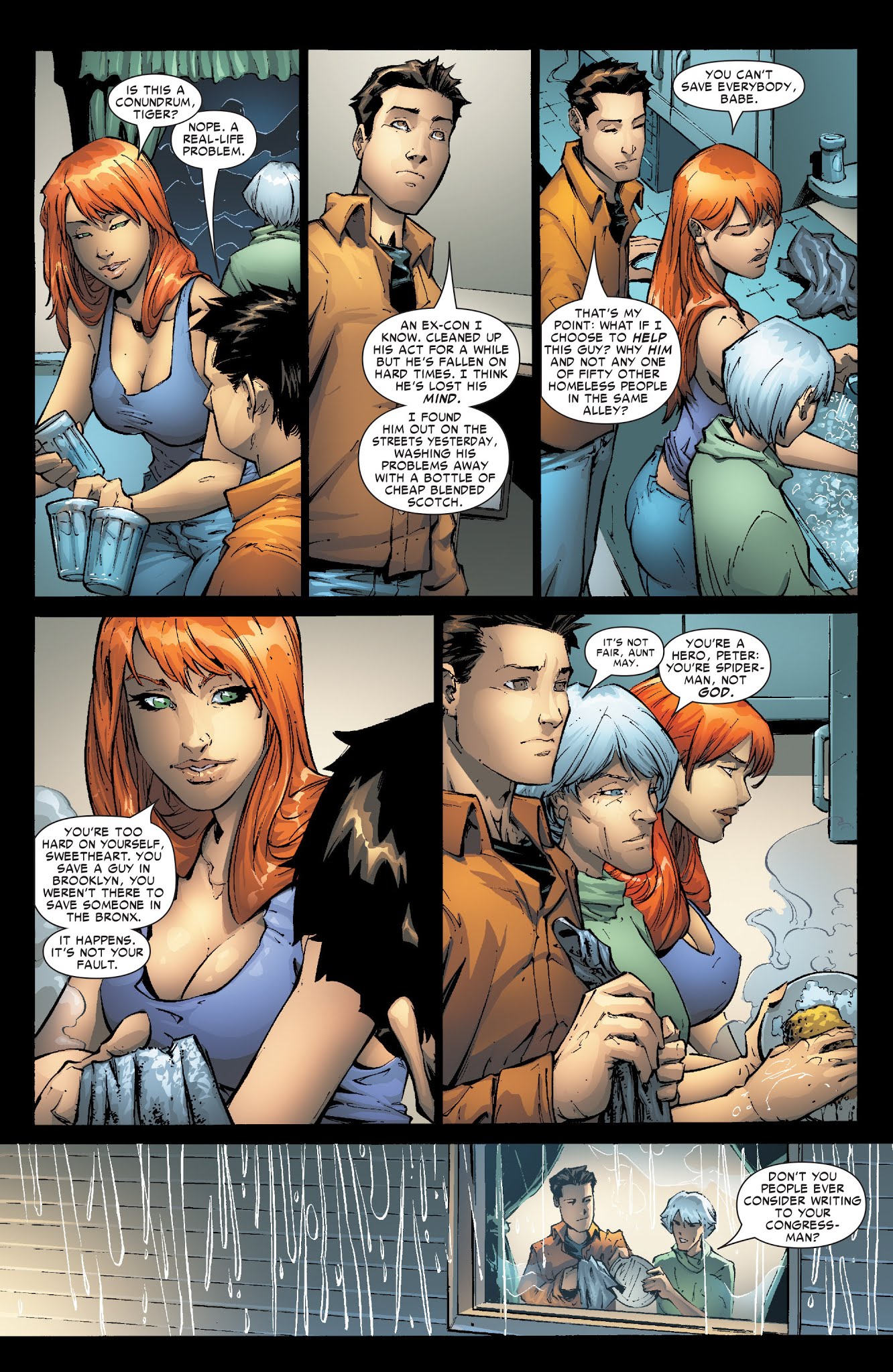 Read online The Spectacular Spider-Man (2003) comic -  Issue # _TPB 6 - 110