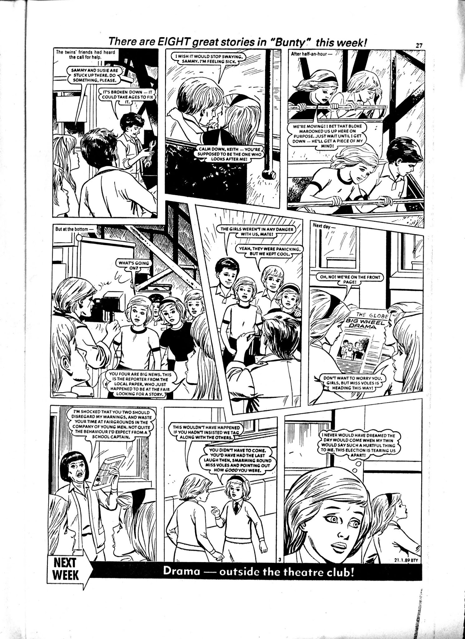 Read online Bunty comic -  Issue #1619 - 27
