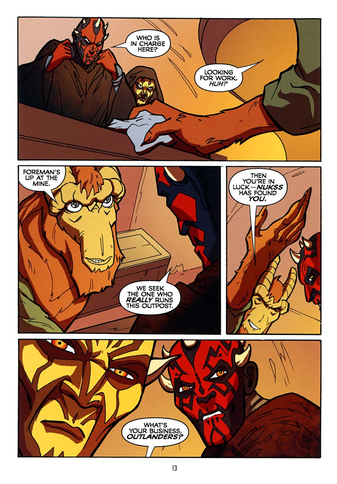 Star Wars: The Clone Wars - The Sith Hunters issue Full - Page 14