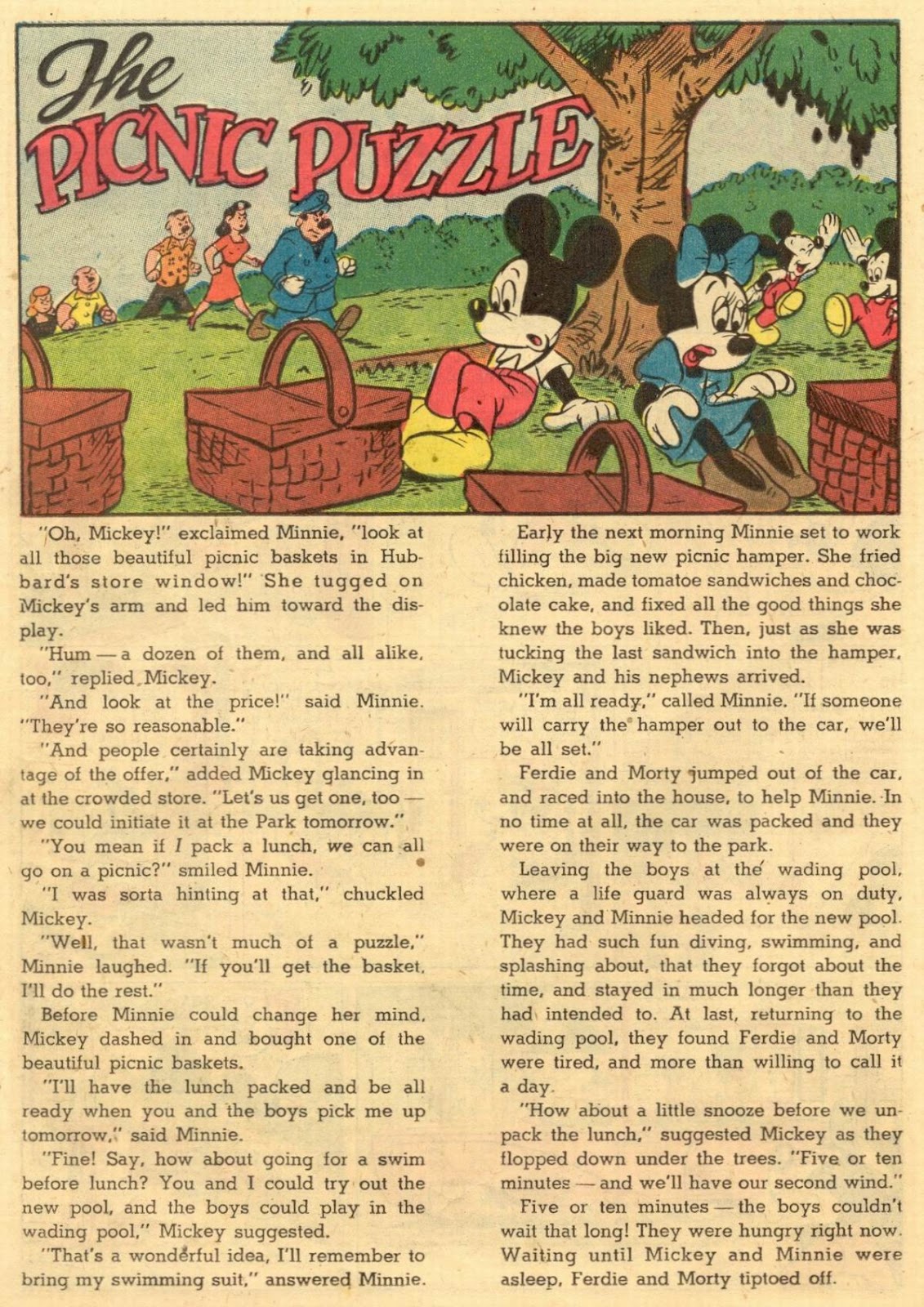 Walt Disney's Comics and Stories issue 144 - Page 34