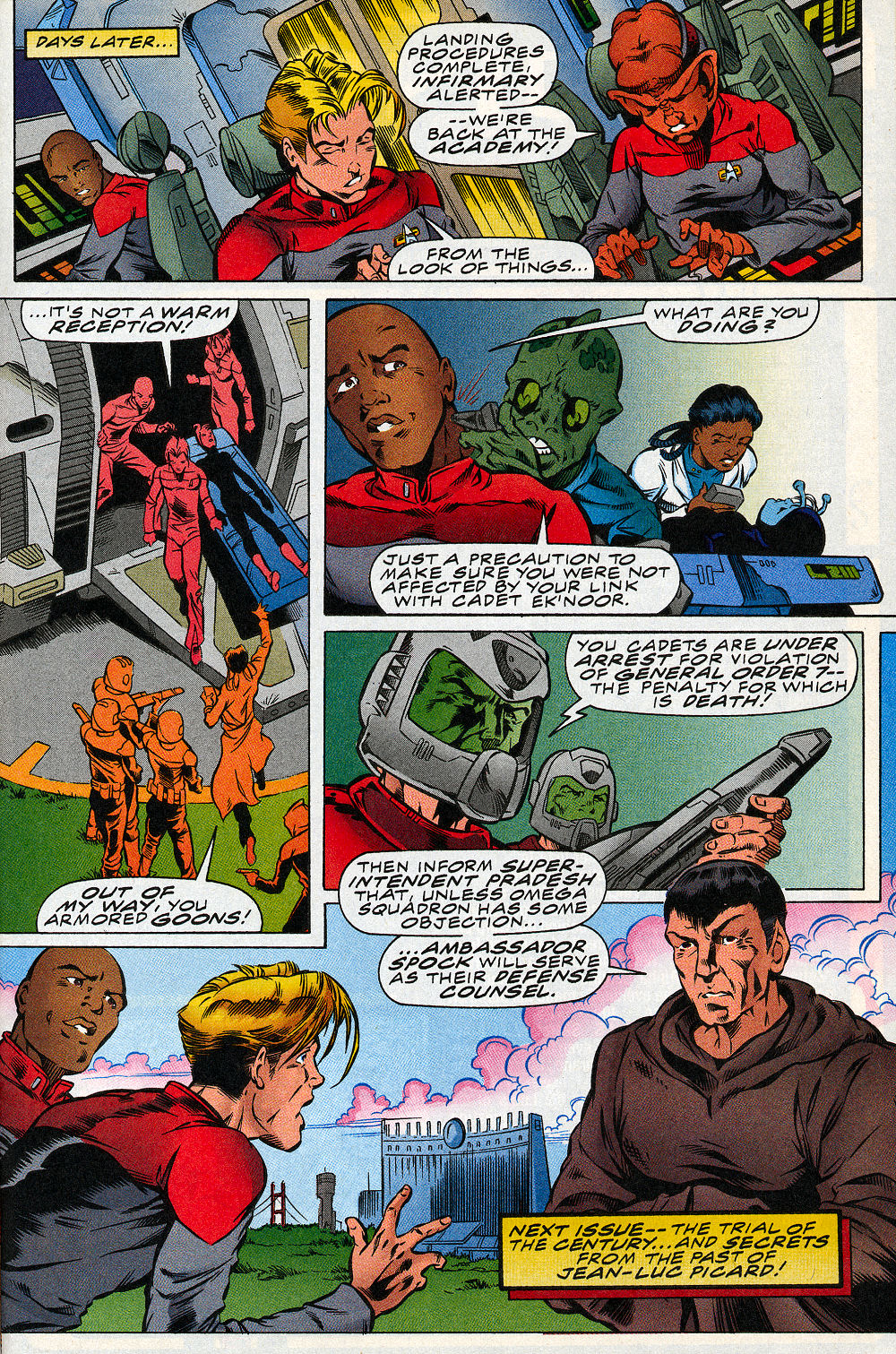 Read online Star Trek: Starfleet Academy (1996) comic -  Issue #10 - 23